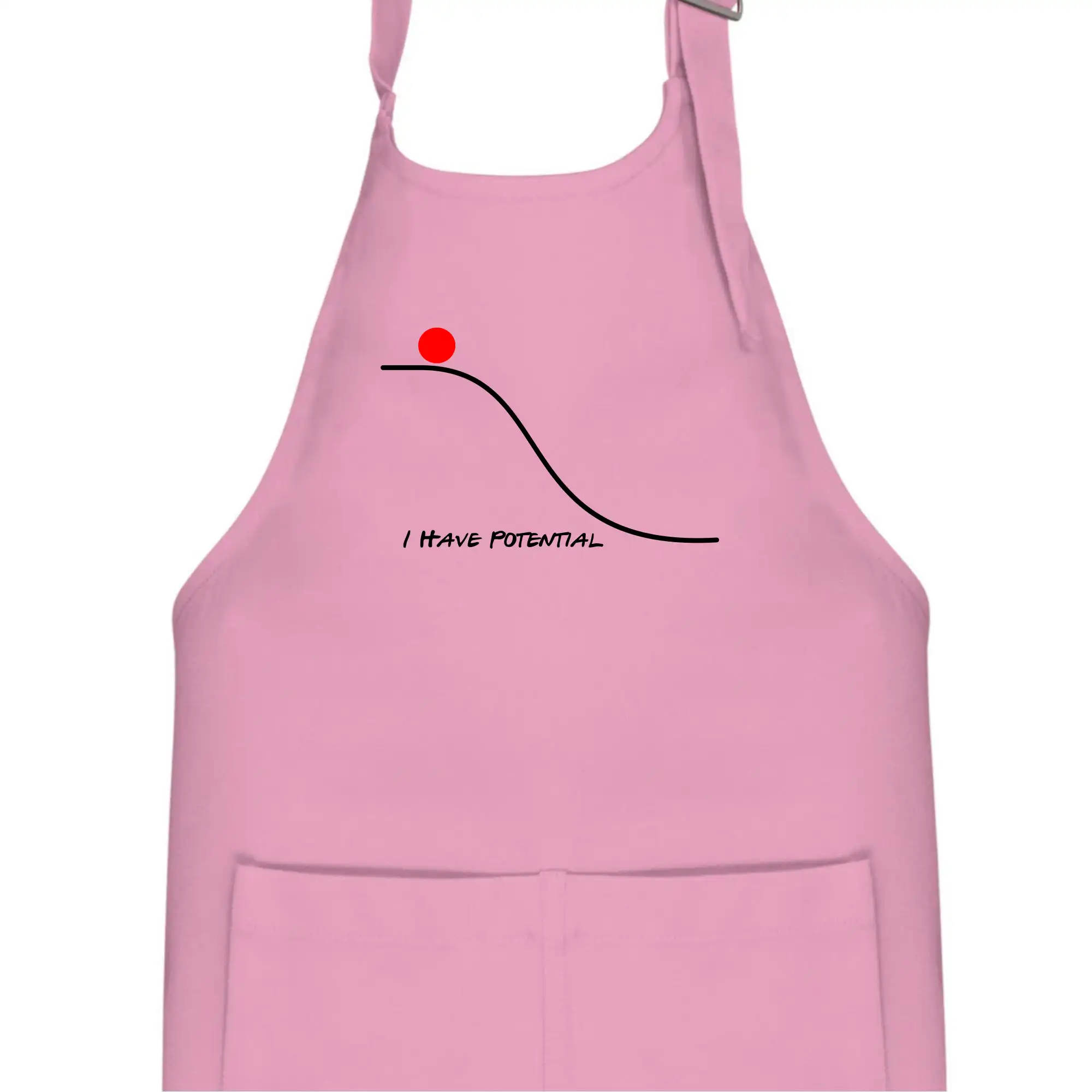 Vtipné tričká pre matematiky - I have potential - Detská zástera na varenie