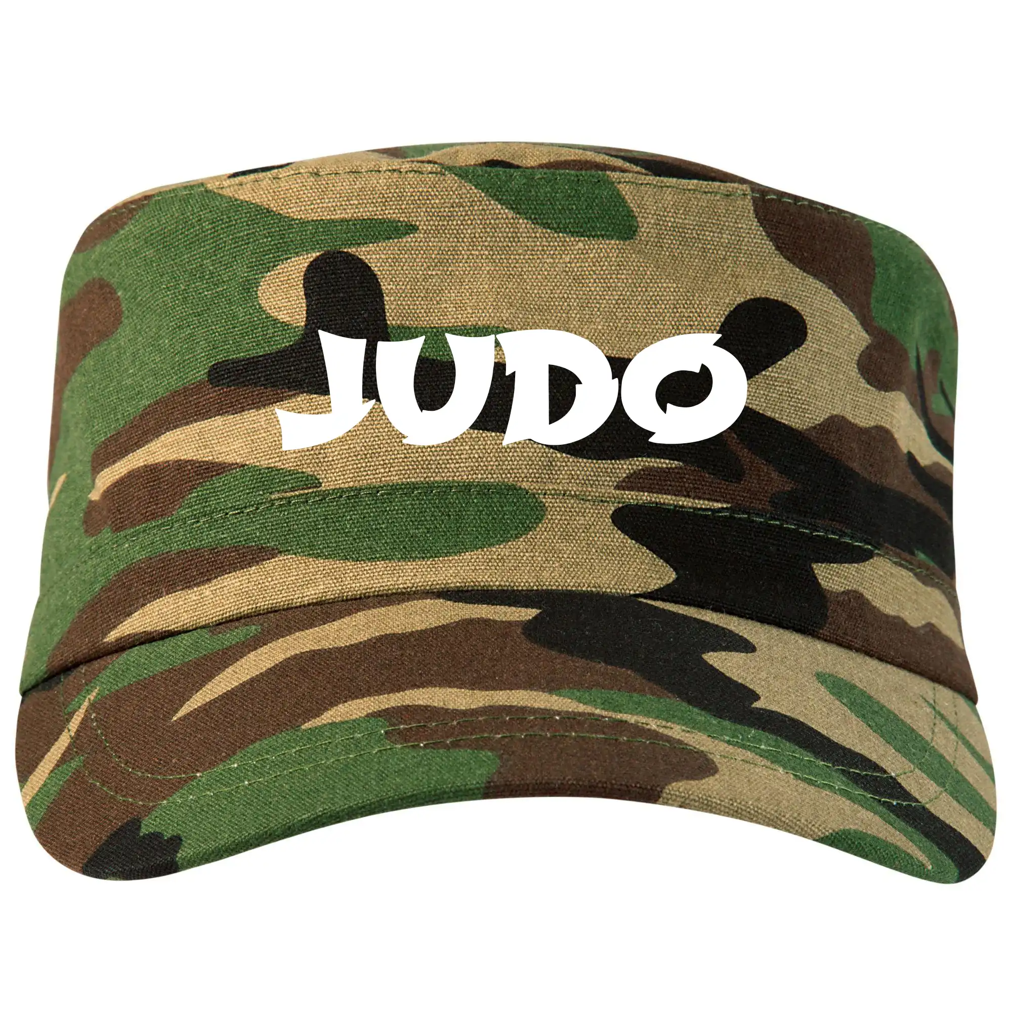 Tričká Judo - Judo nápis + postavy - Šiltovka CAMO
