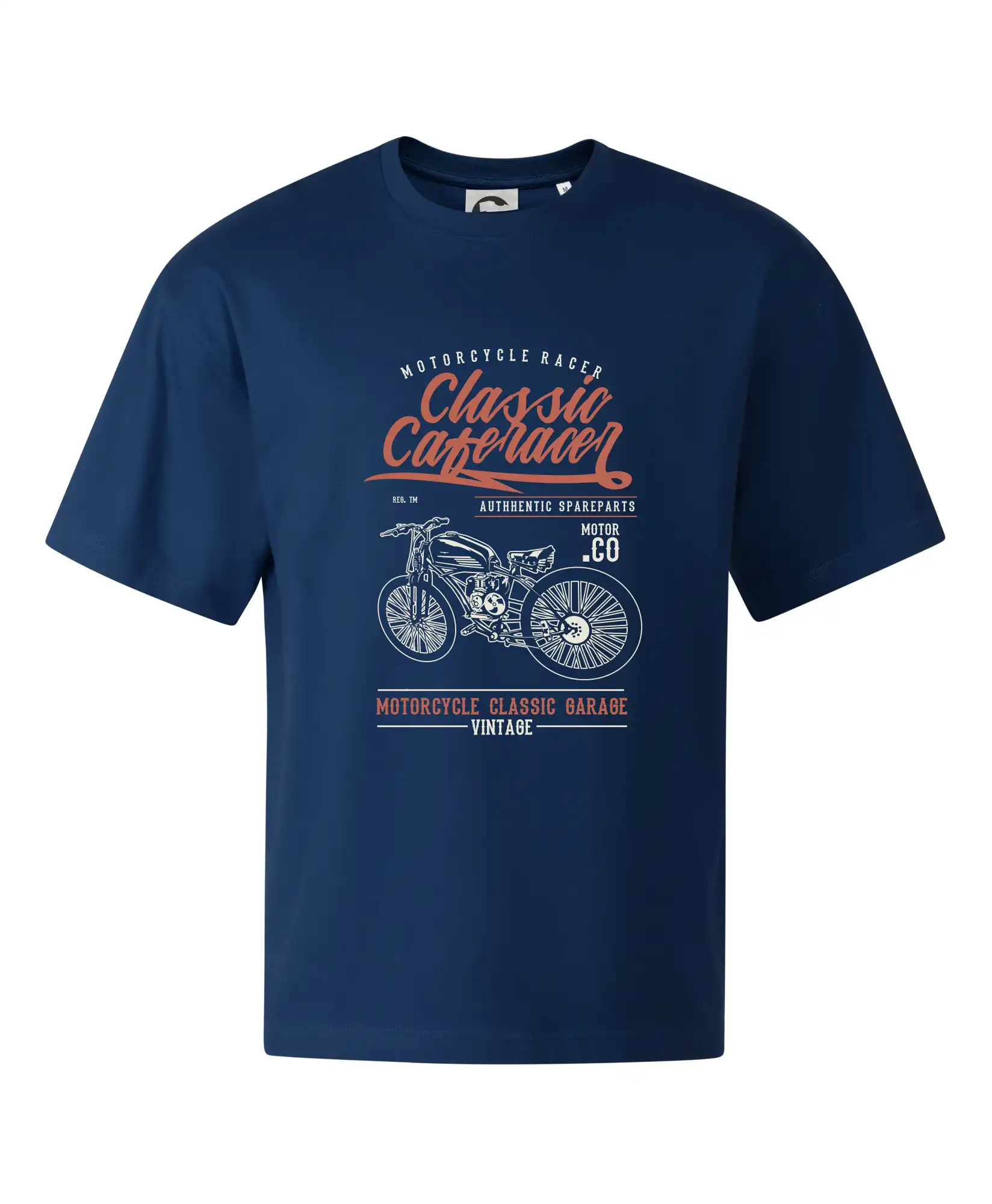 Tričká pre motorkárov¨ - Classic Caferacer - Stage unisex - OVERSIZE