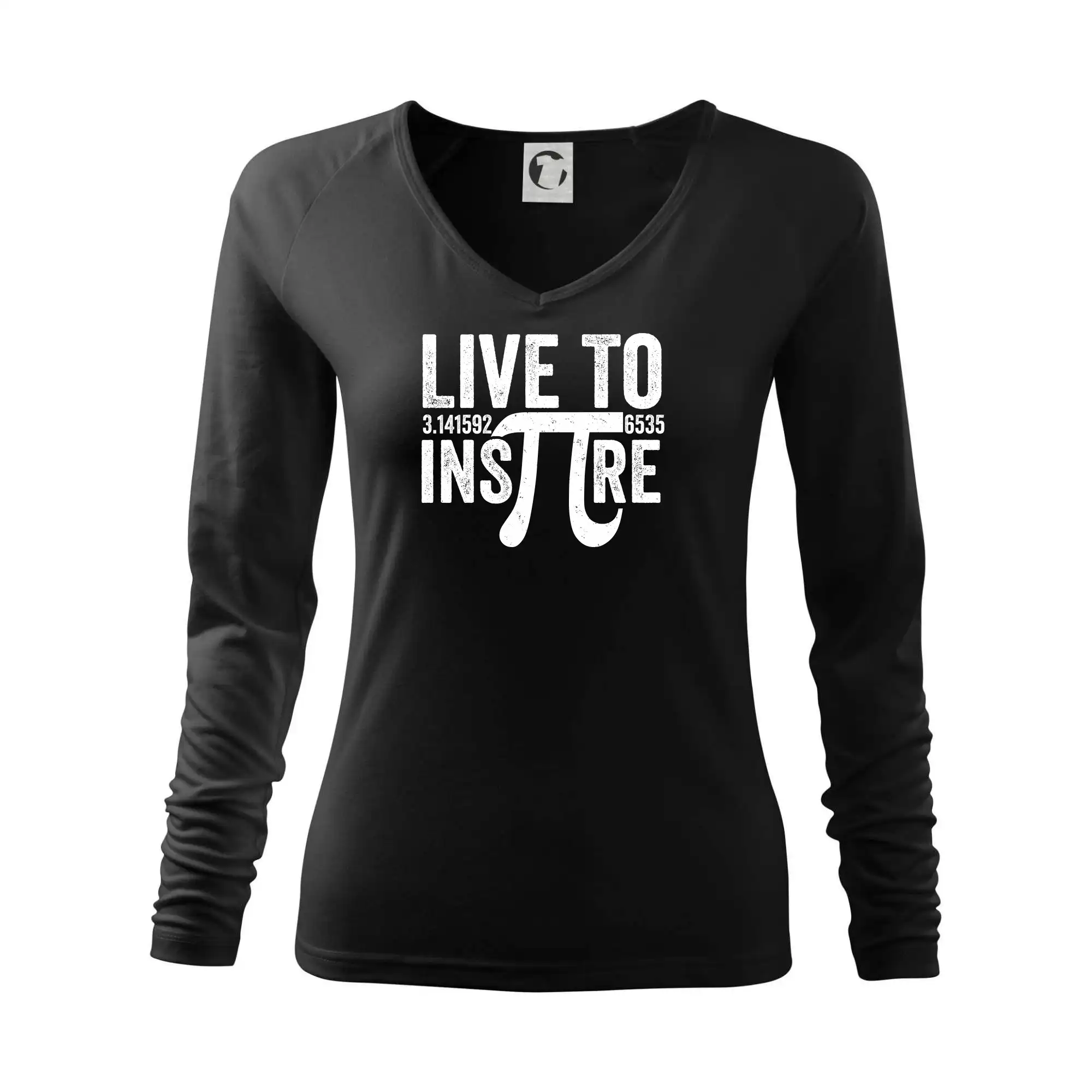 Vtipné tričká pre matematiky - Live to Inspire - Tričko dámske Elegance