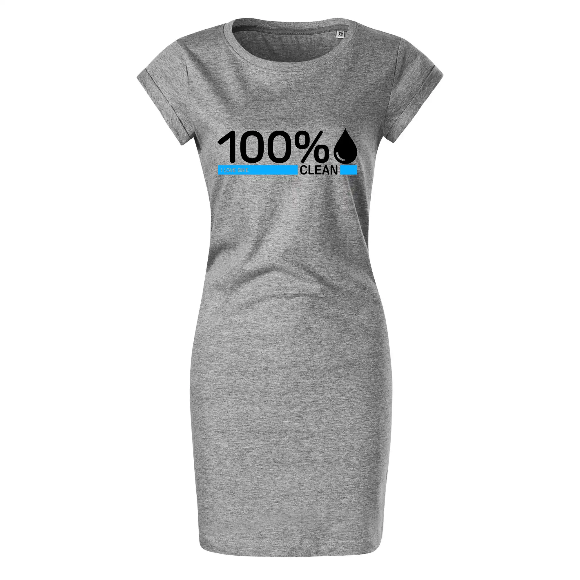 Tričko ako darček pre cyklistu - 100% Clean - Tričko Šaty FREEDOM