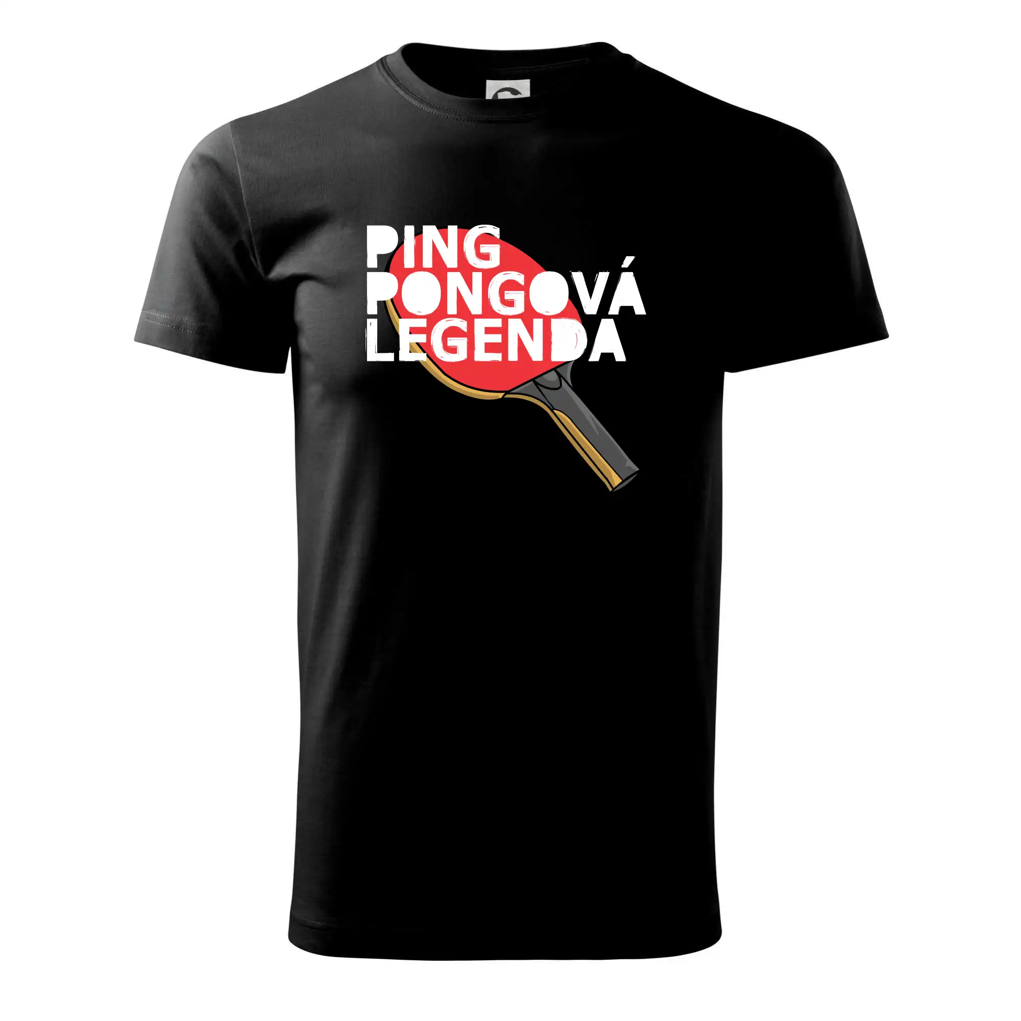 Vtipné tričká na stolný tenis - Ping Pongová legenda - Pánske tričko nižšej gramáže