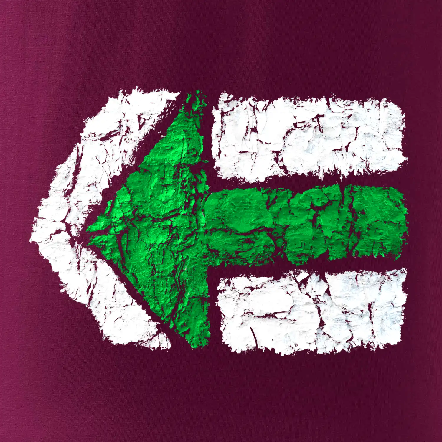 Párová turistická značka zelená