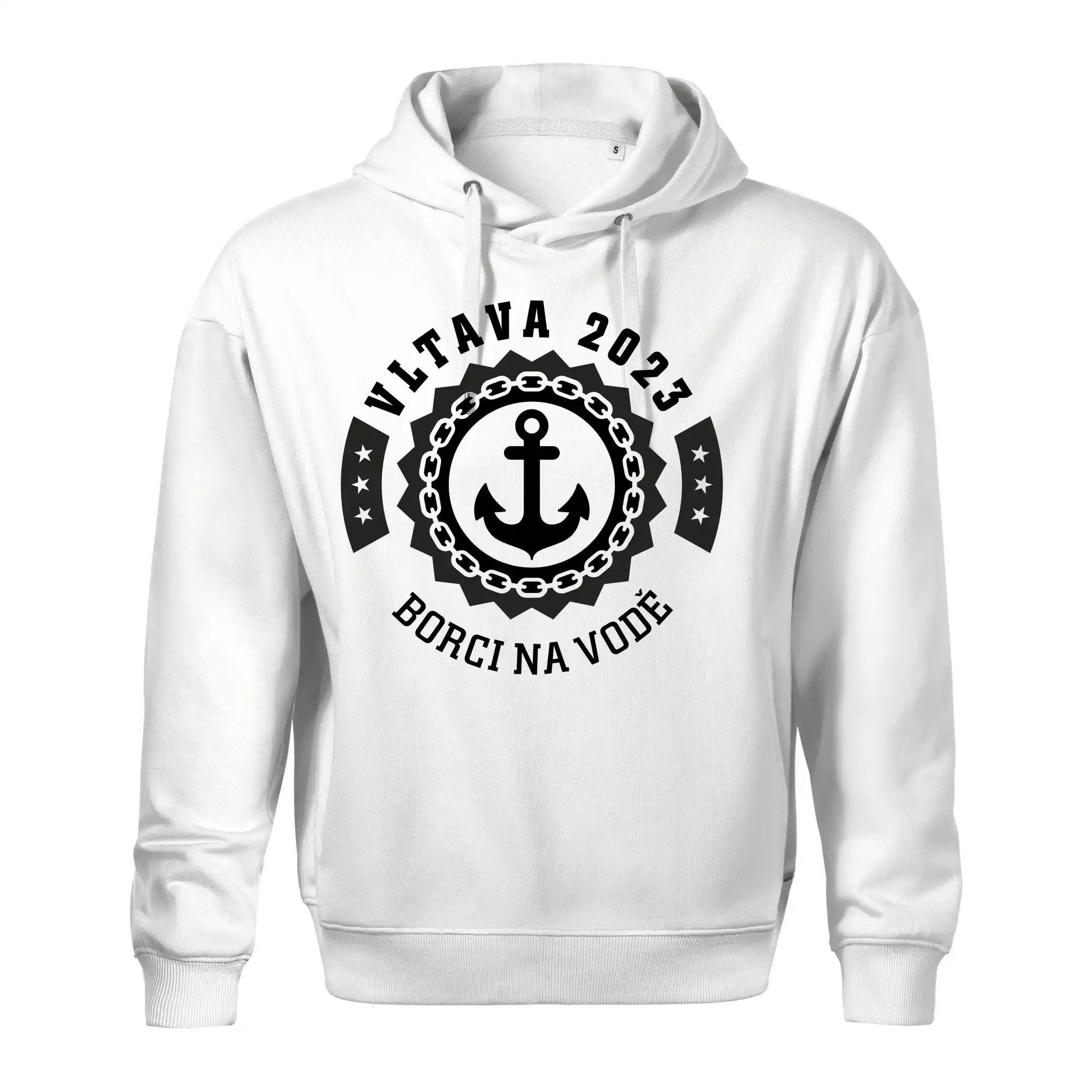 Na vodu - kotva (vlastní nápis)