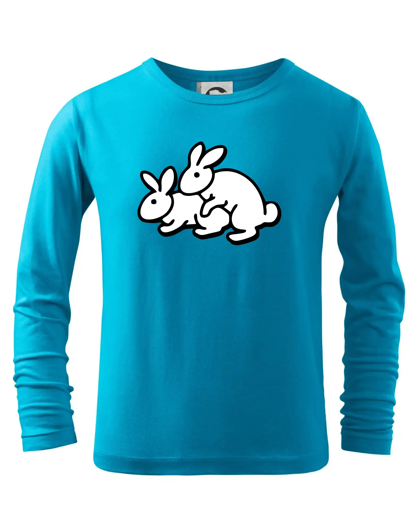 Sexy tričká - Dupkajúce králiky - Tričko detské Long Sleeve
