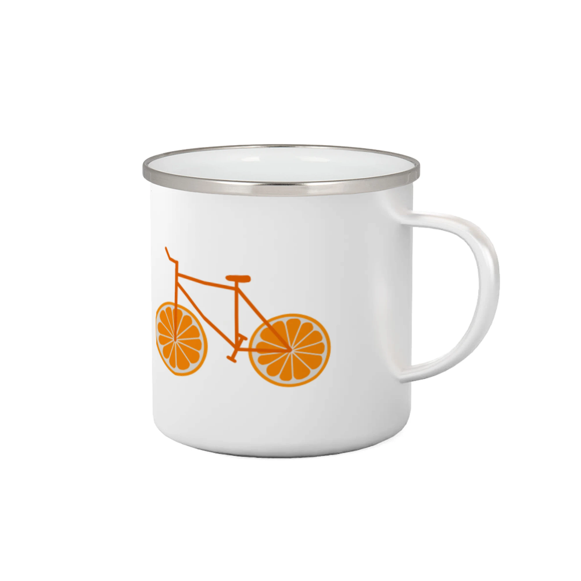 Tričko ako darček pre cyklistu - Bicykel pomaranč - Plecháčik