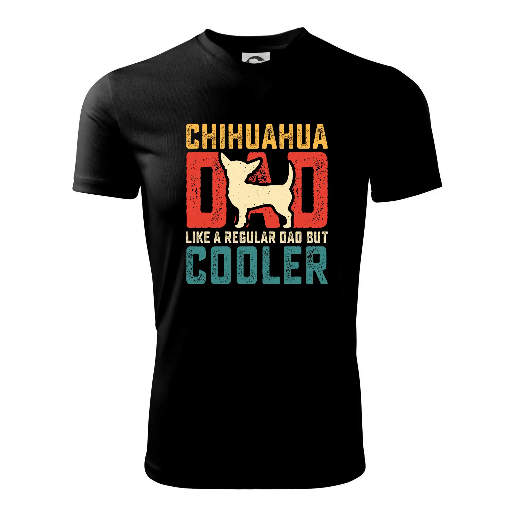 Chihuahua dad like a regular dad