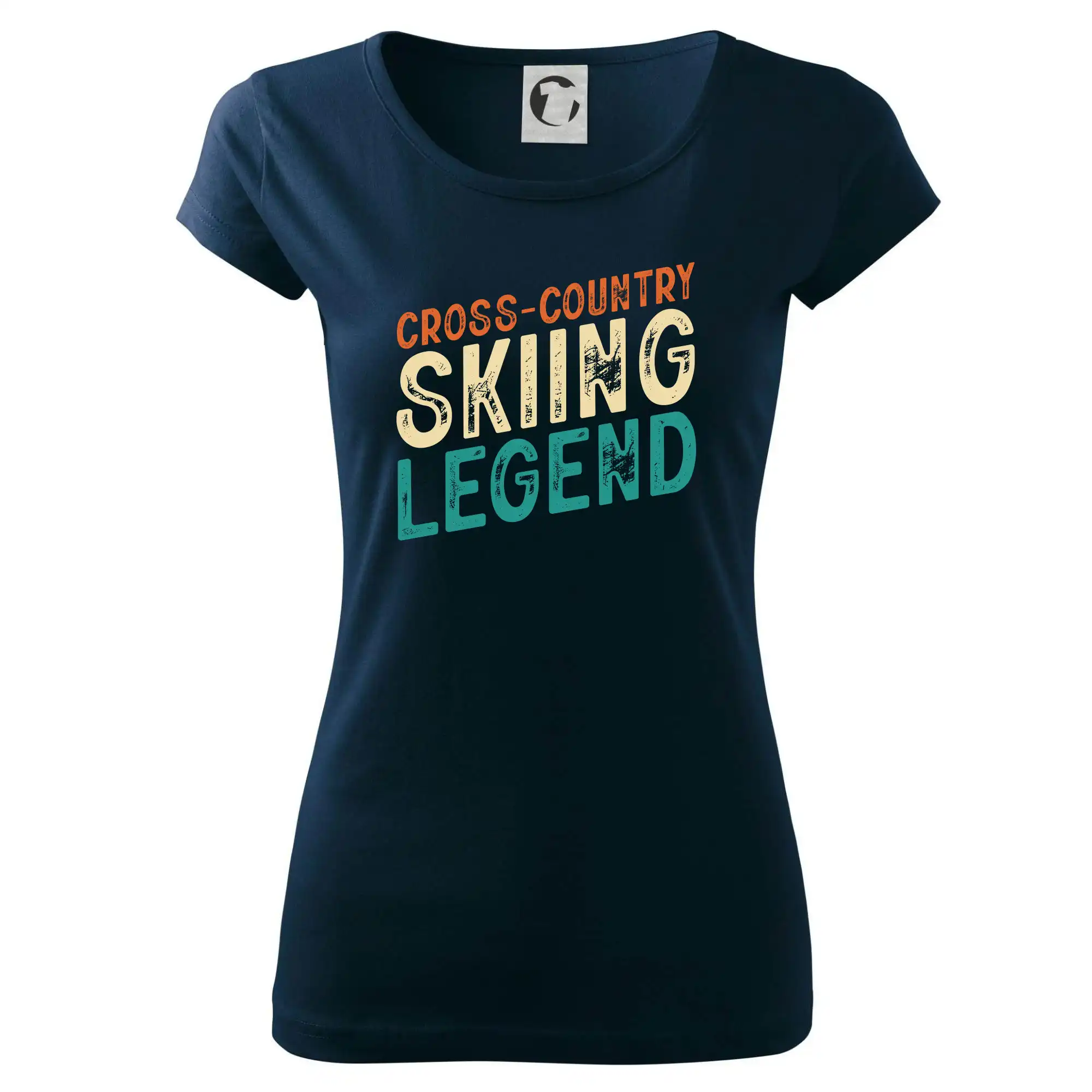 Lyže a Snowboard - CROSS-COUNTRY Skiing Legend - Dámske tričko Pure