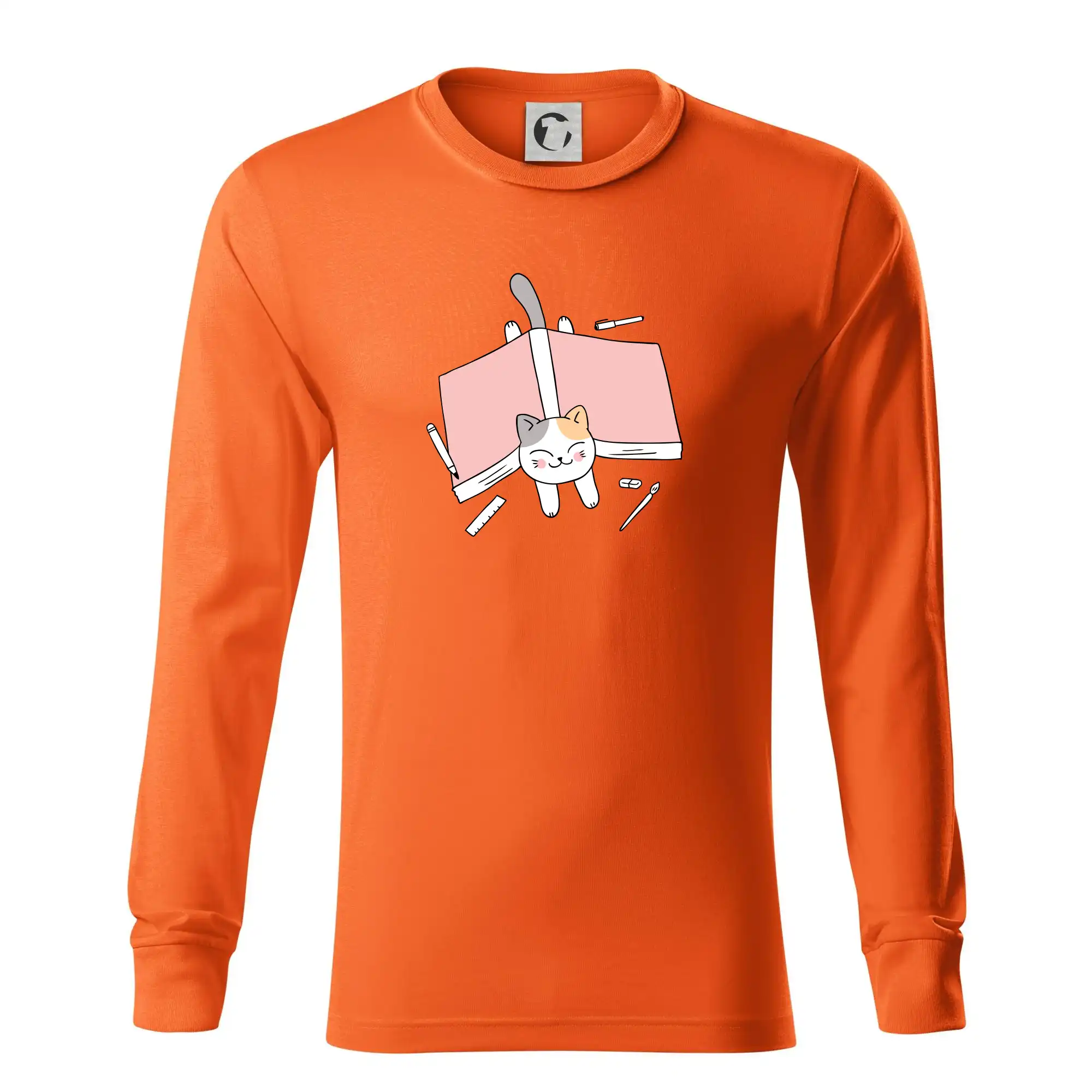 Učení na státnice kočka