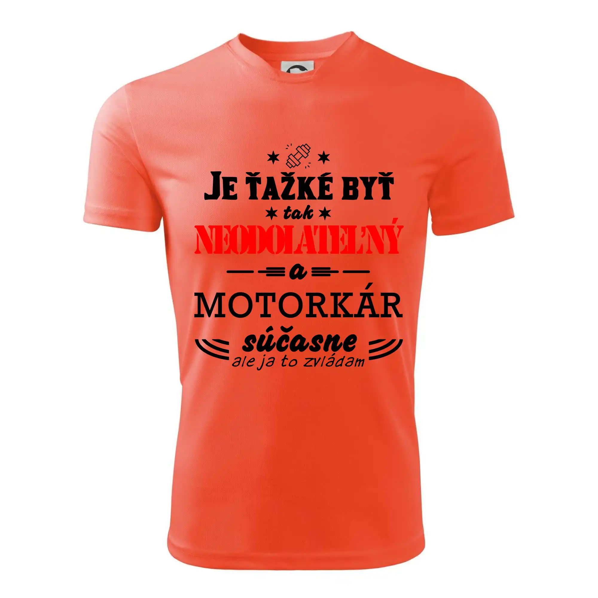 Tričká a mikiny s potlačou motoriek – pre pravých motorkárov - Neodolateľný motorkár - Detské tričko športové