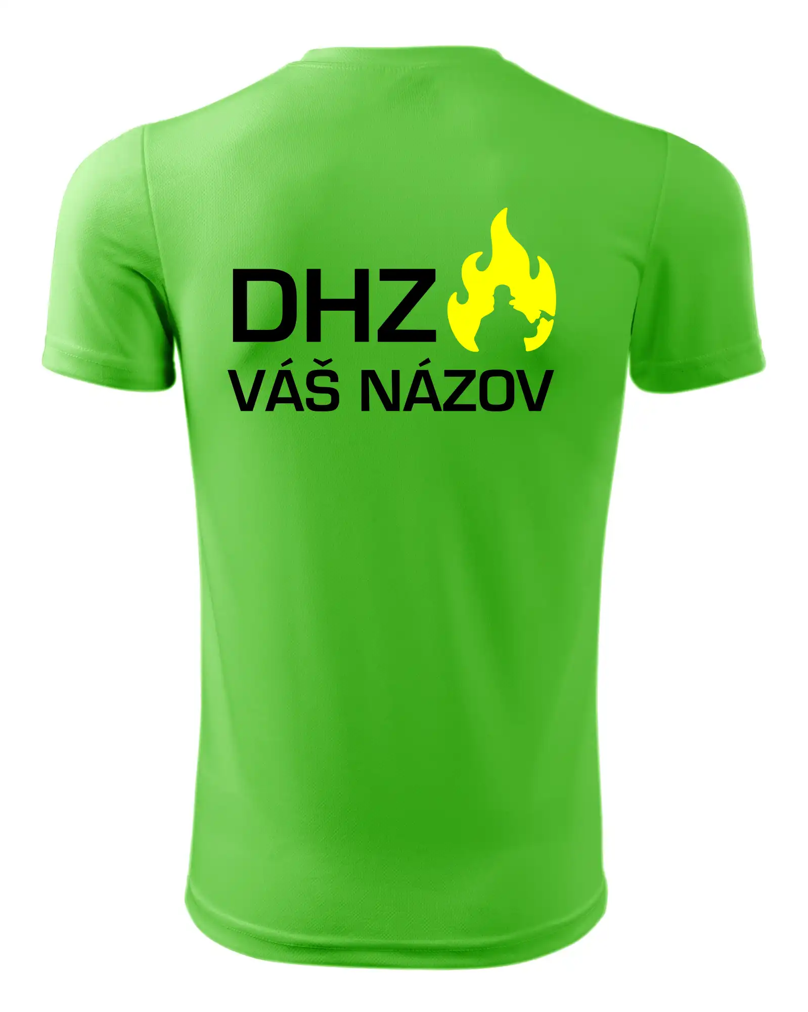 DHZ - Váš názov - FLUO + Reflexná potlač
