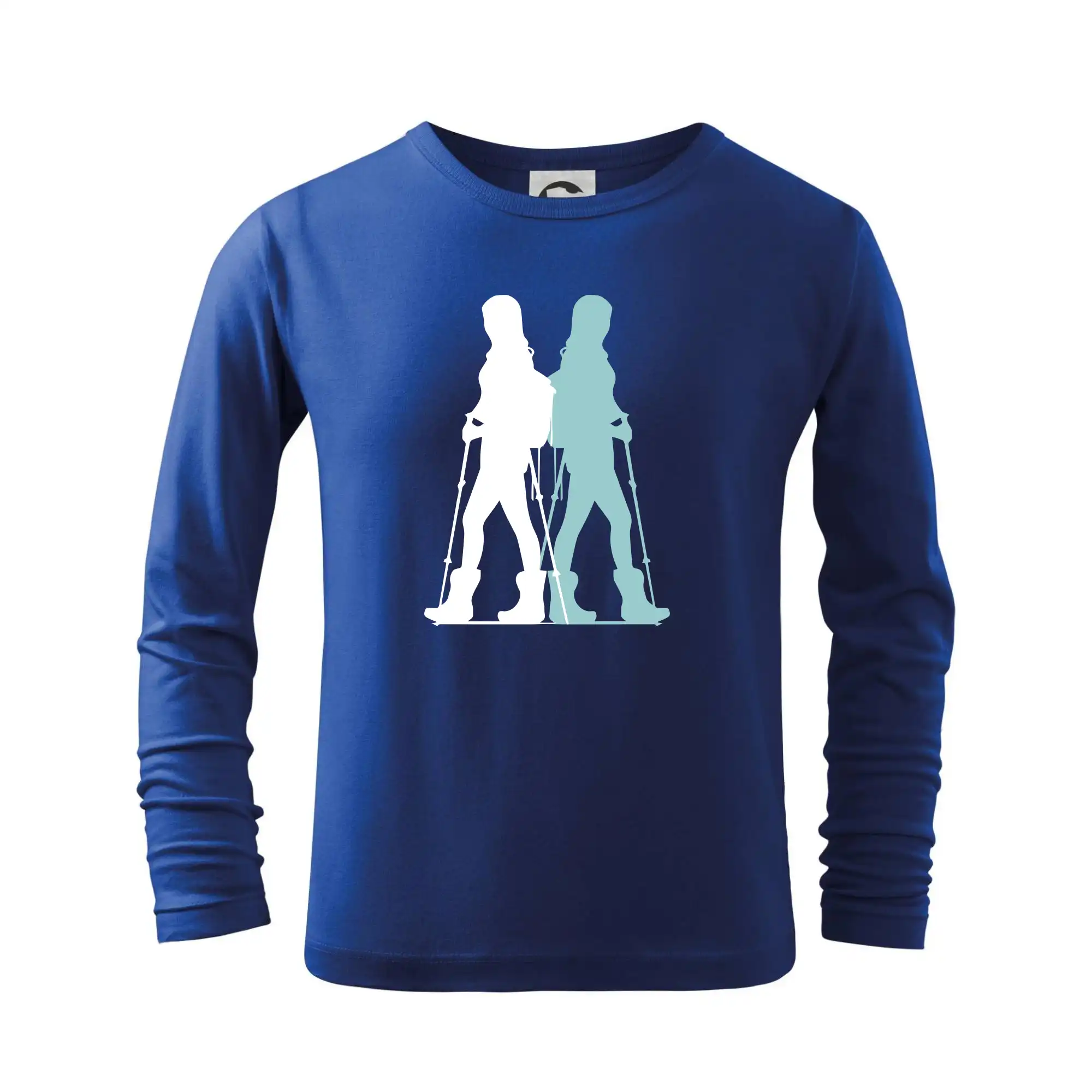 Nordic walking figury - žena