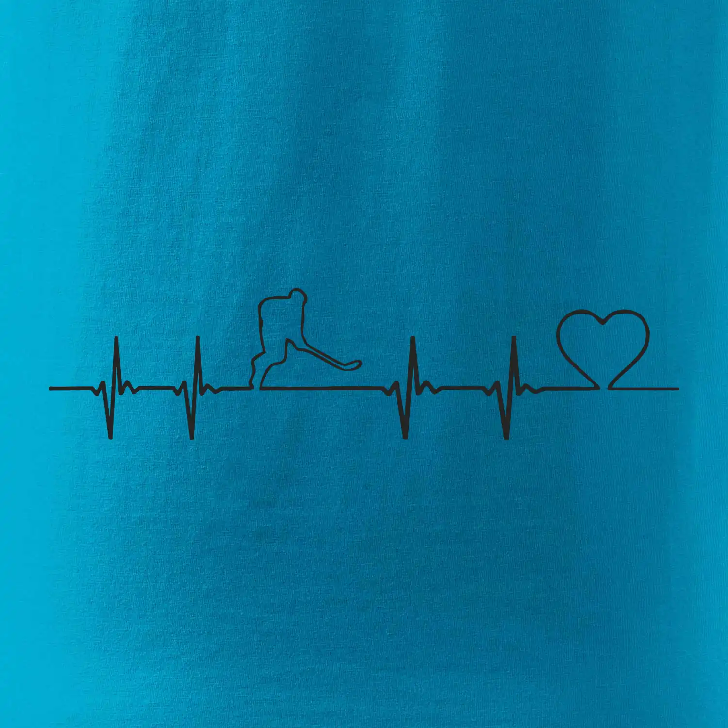 Hokejový hráč EKG