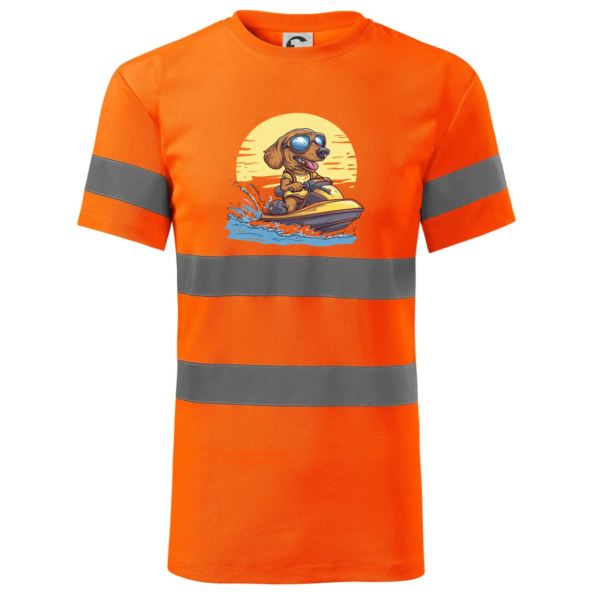 Jezevčík na vodním skútru