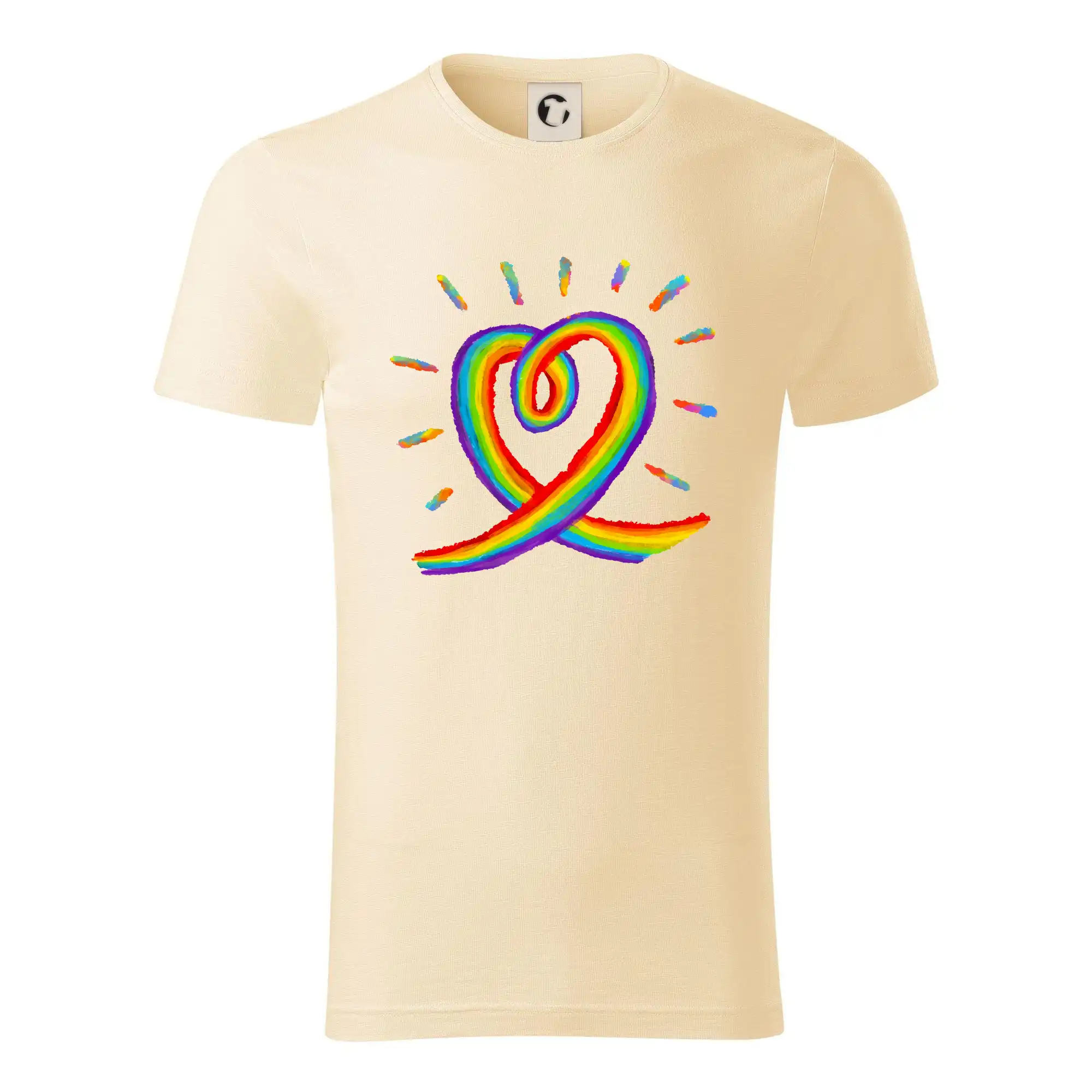 Srdce pride duha kreslená