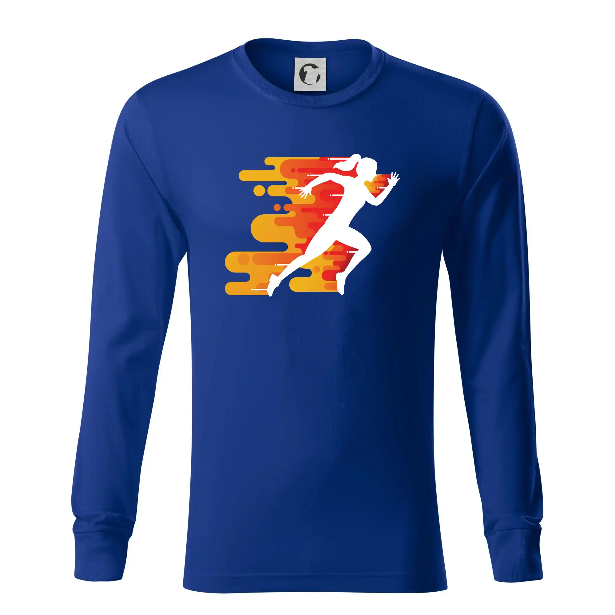 Běhání - oranžová žena