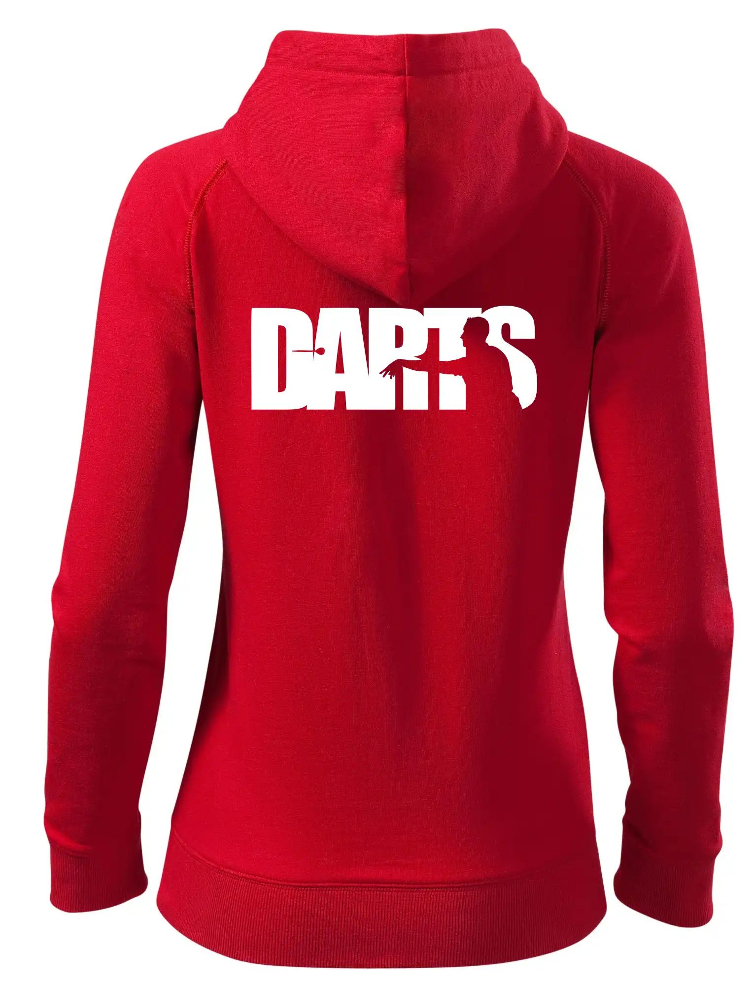 Darts - nápis se šipkařem