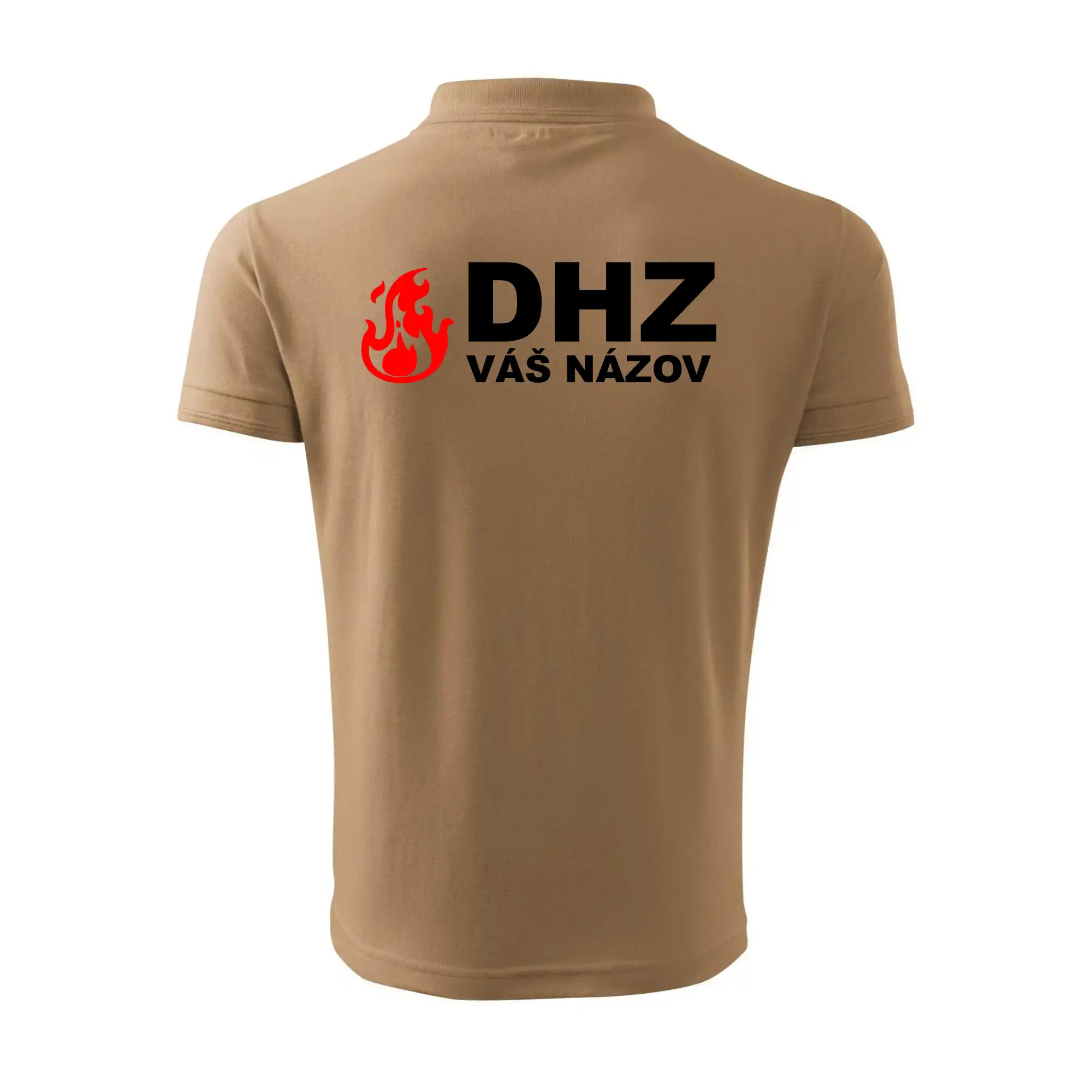 DHZ (oheň, firesport, názov sboru - vlastný nápis)