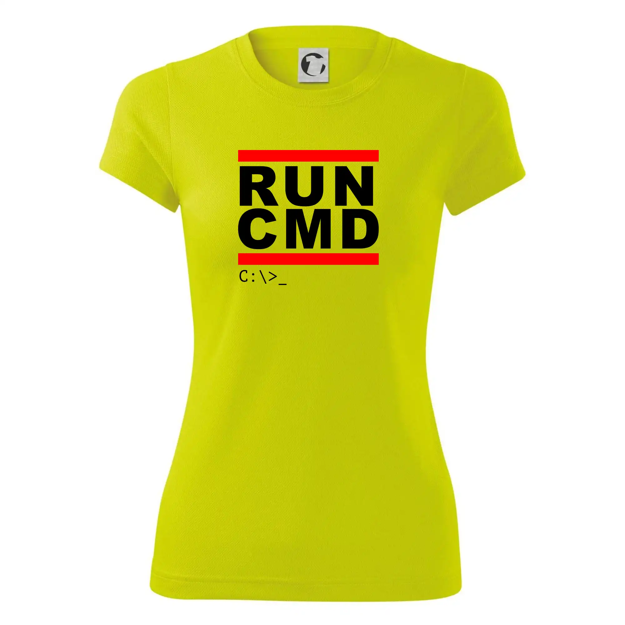 Tričká pre ajťákov - Run CMD - Dámske Fantasy športové (dresovina)