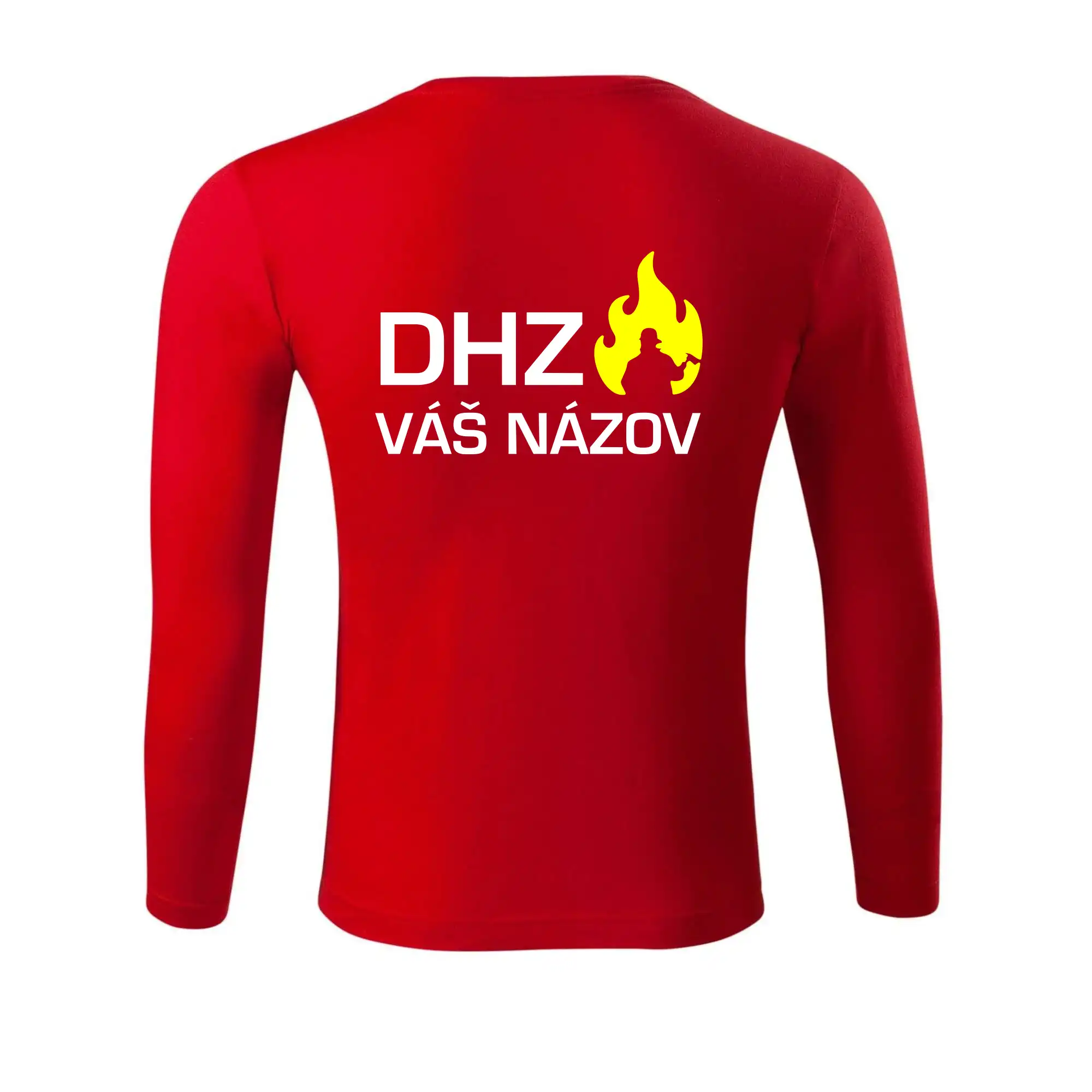 DHZ - Váš názov - FLUO + Reflexná potlač