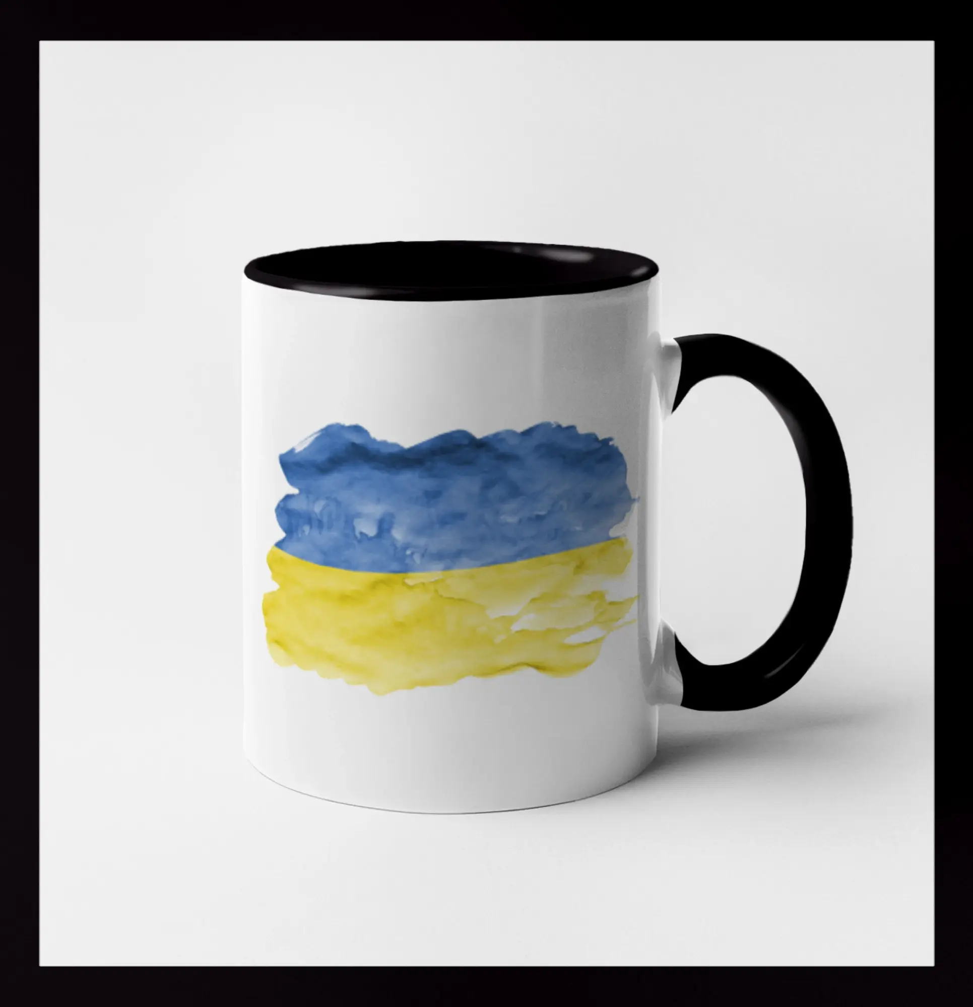 Ukrajina vlajka rozpitá