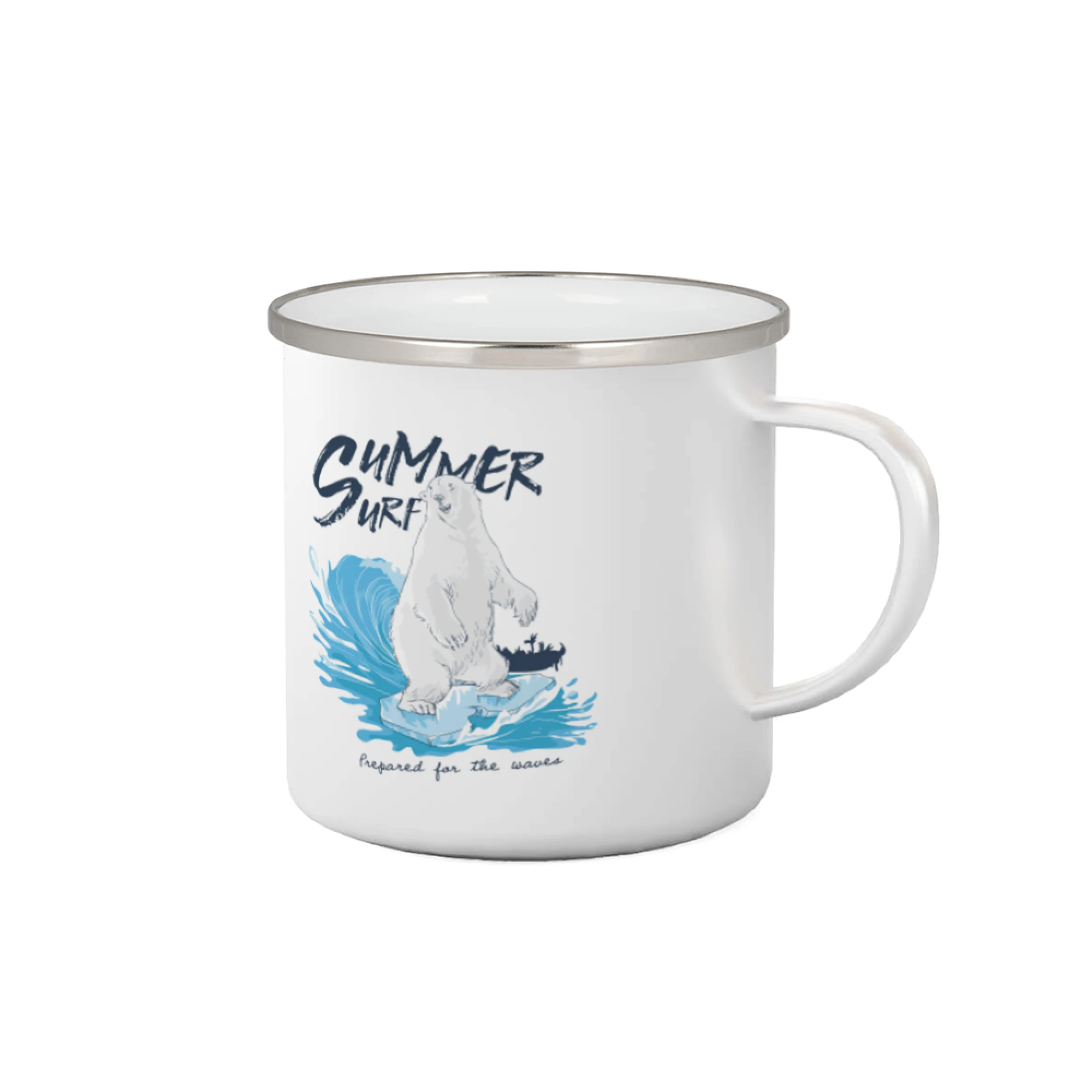 Surferske tričká - Medveď surfer - Plecháčik