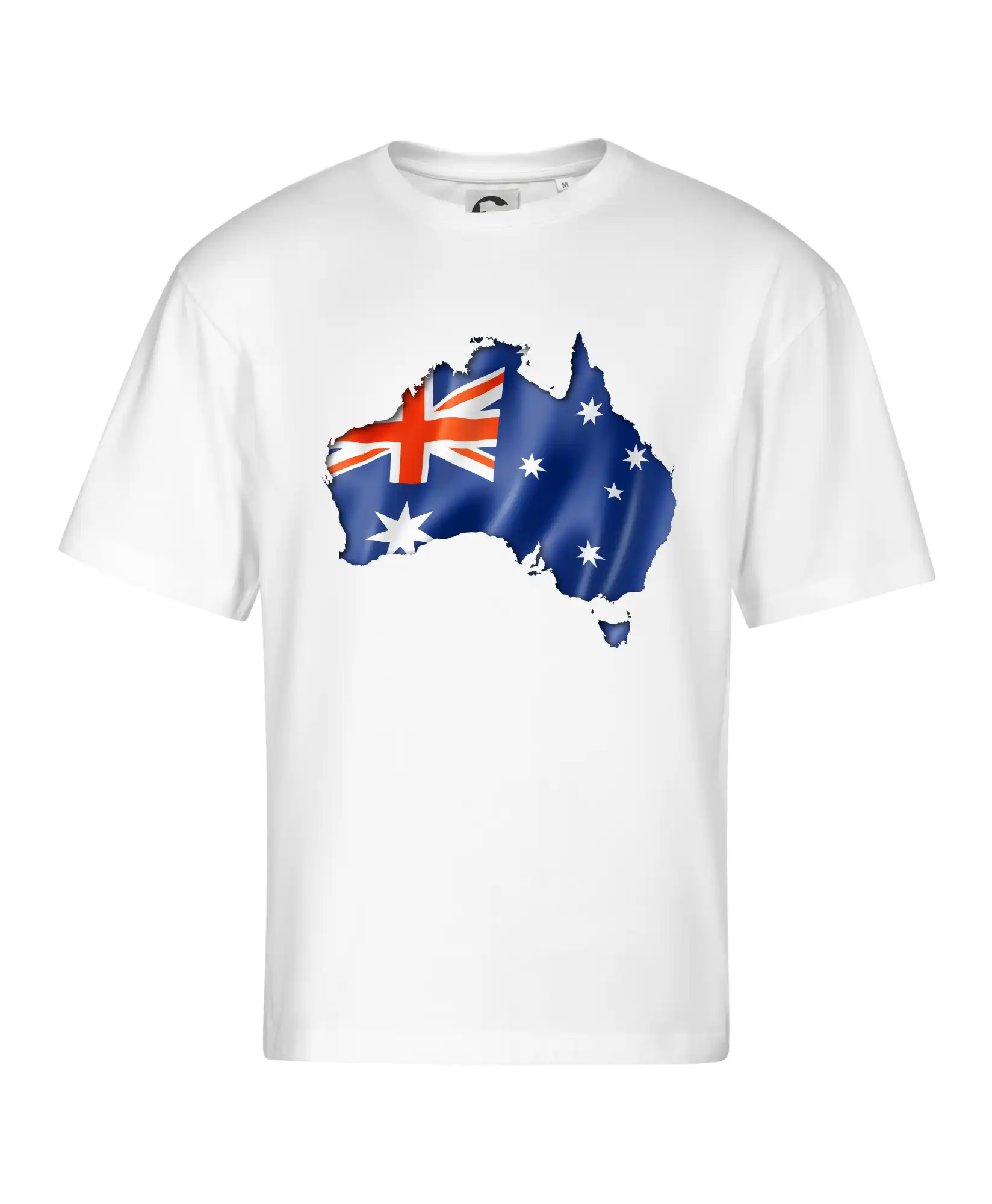 Motívy štátnych vlajok - Austrália - vlajka vlajúca mapa - Stage unisex - OVERSIZE