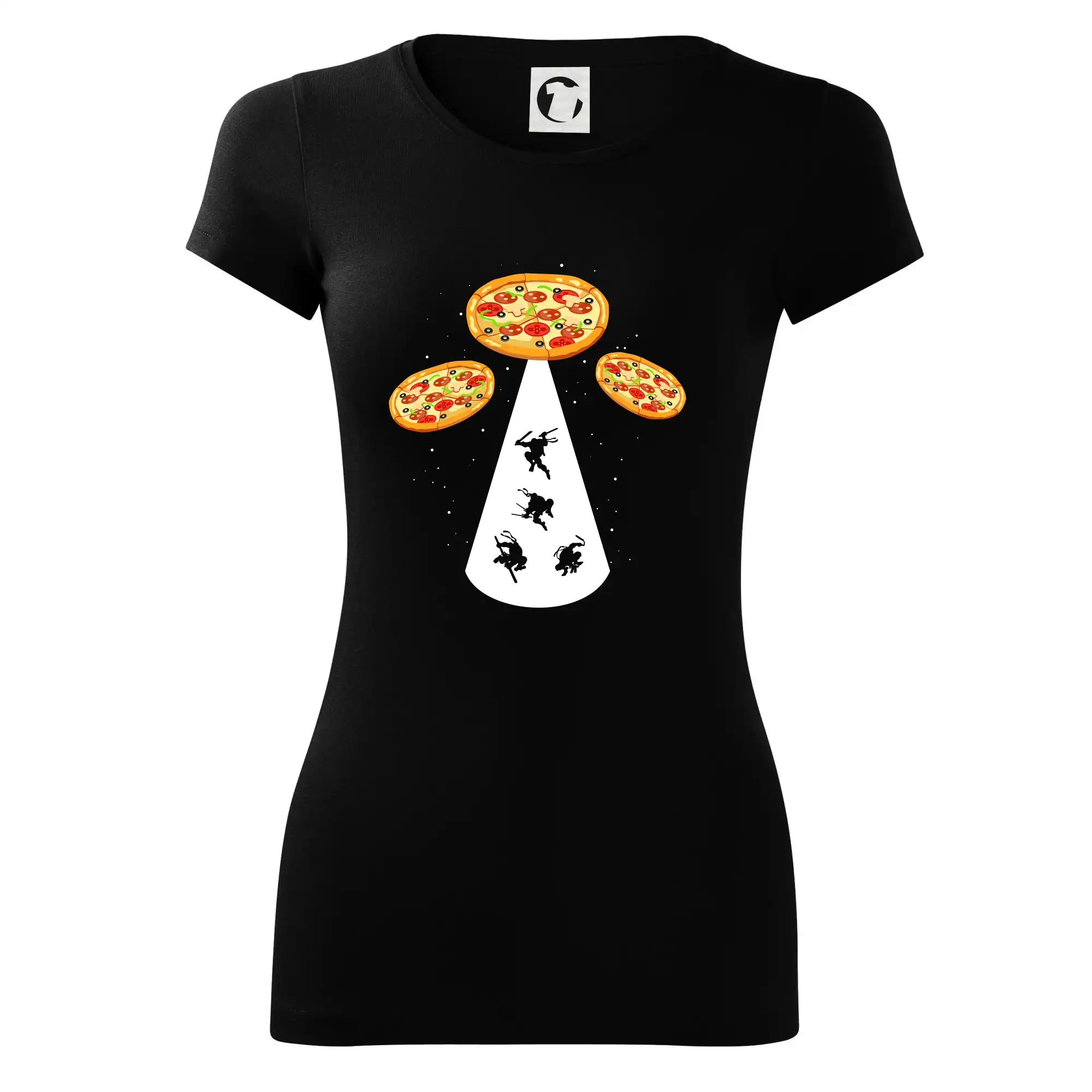 Pizza UFO - Dámske tričko Glance - Priliehavejší strih