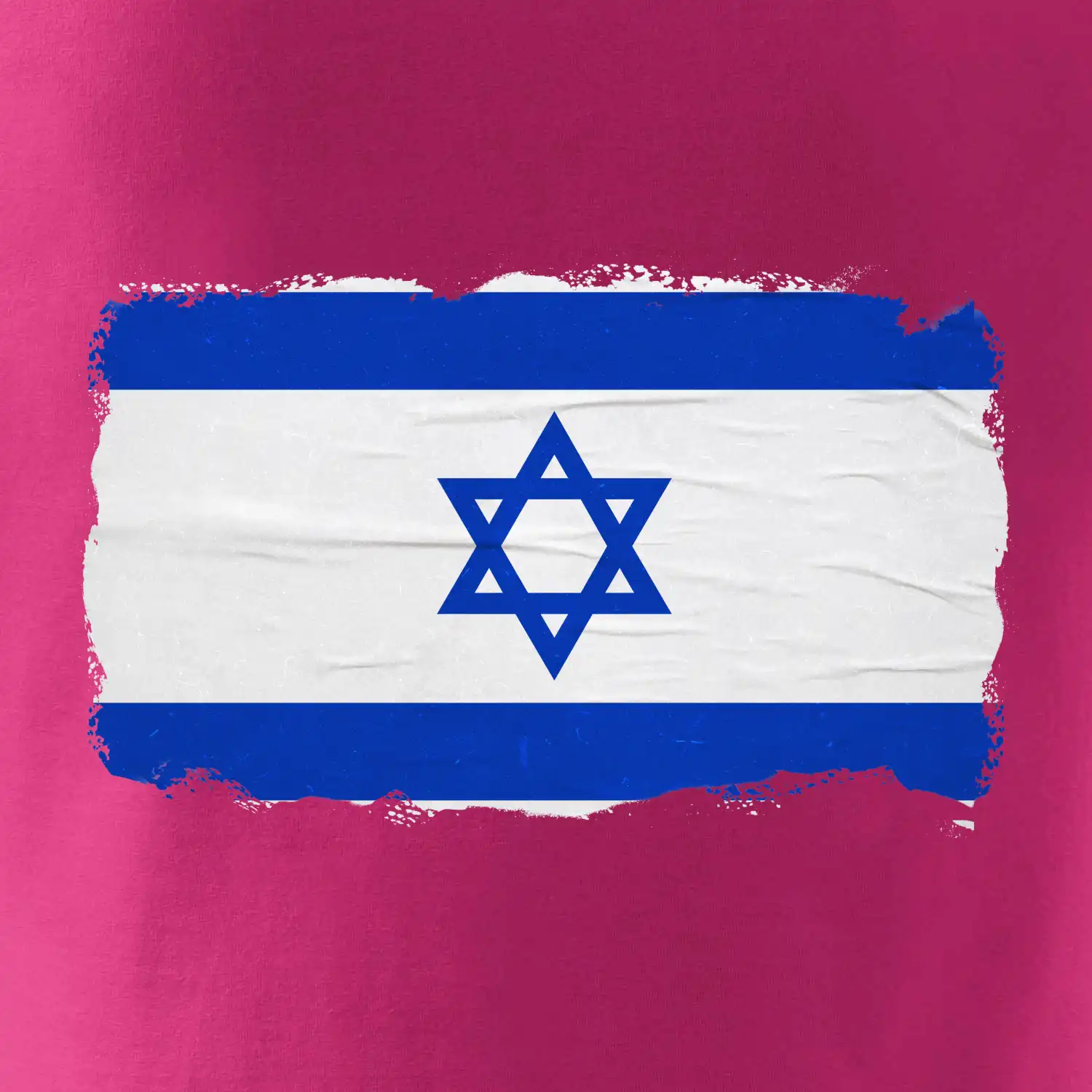 Izraelská vlajka plakát