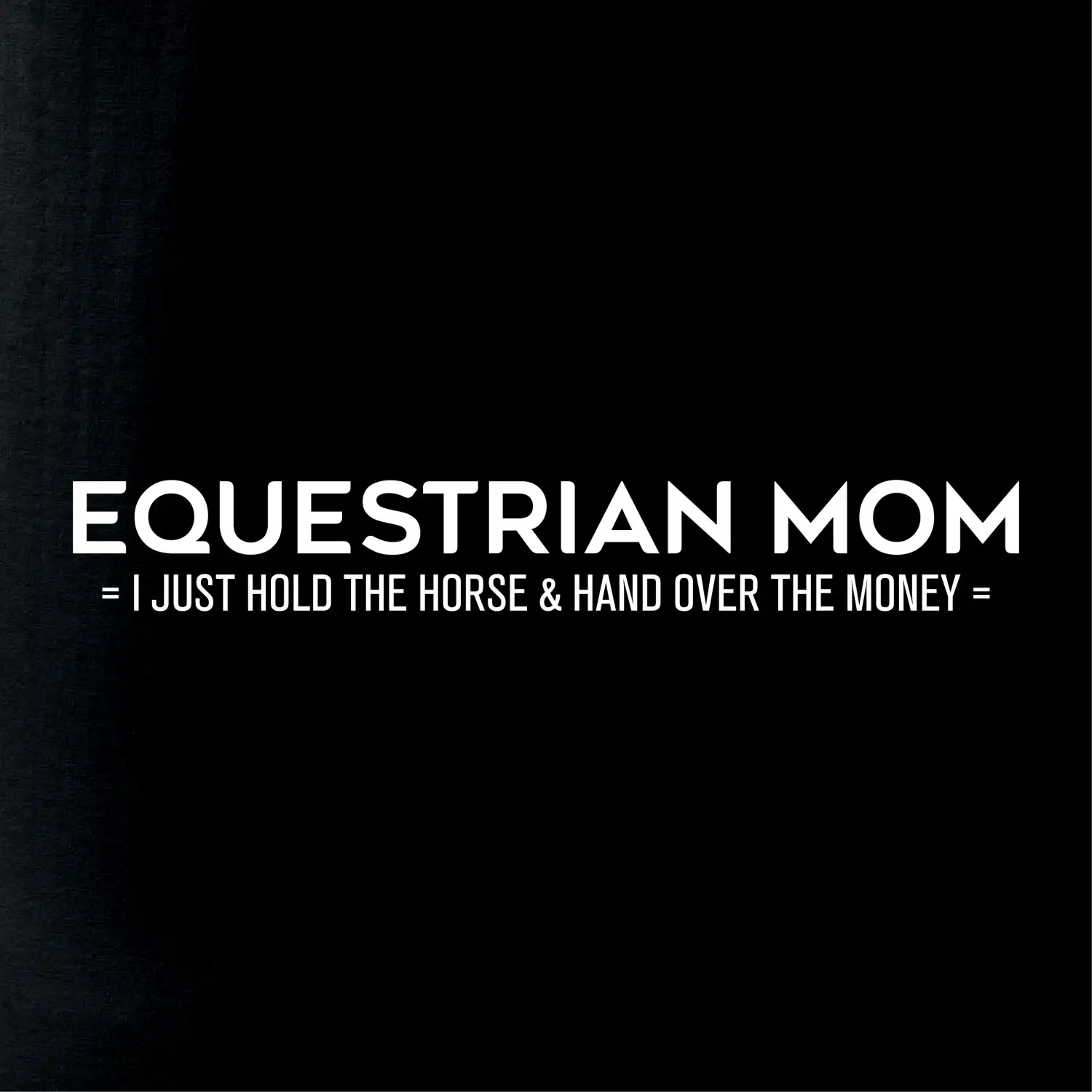 Equestrian dad / mom
