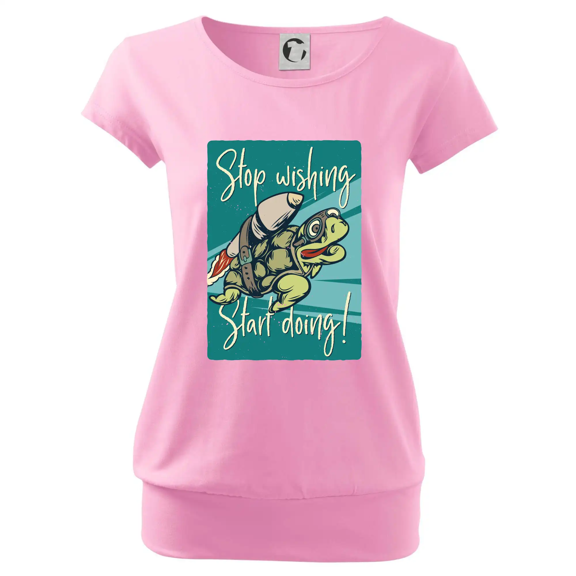 Stop wishing start doing želva