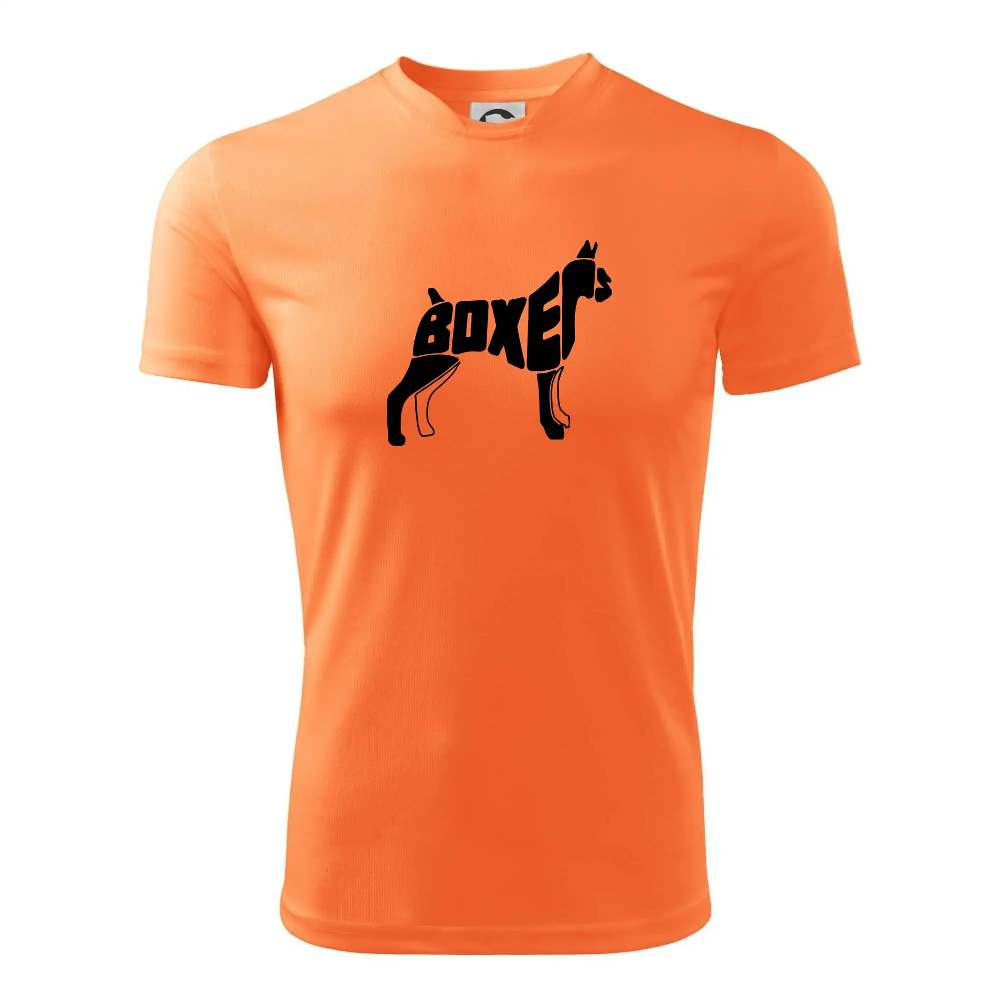 Boxer nápis v těle
