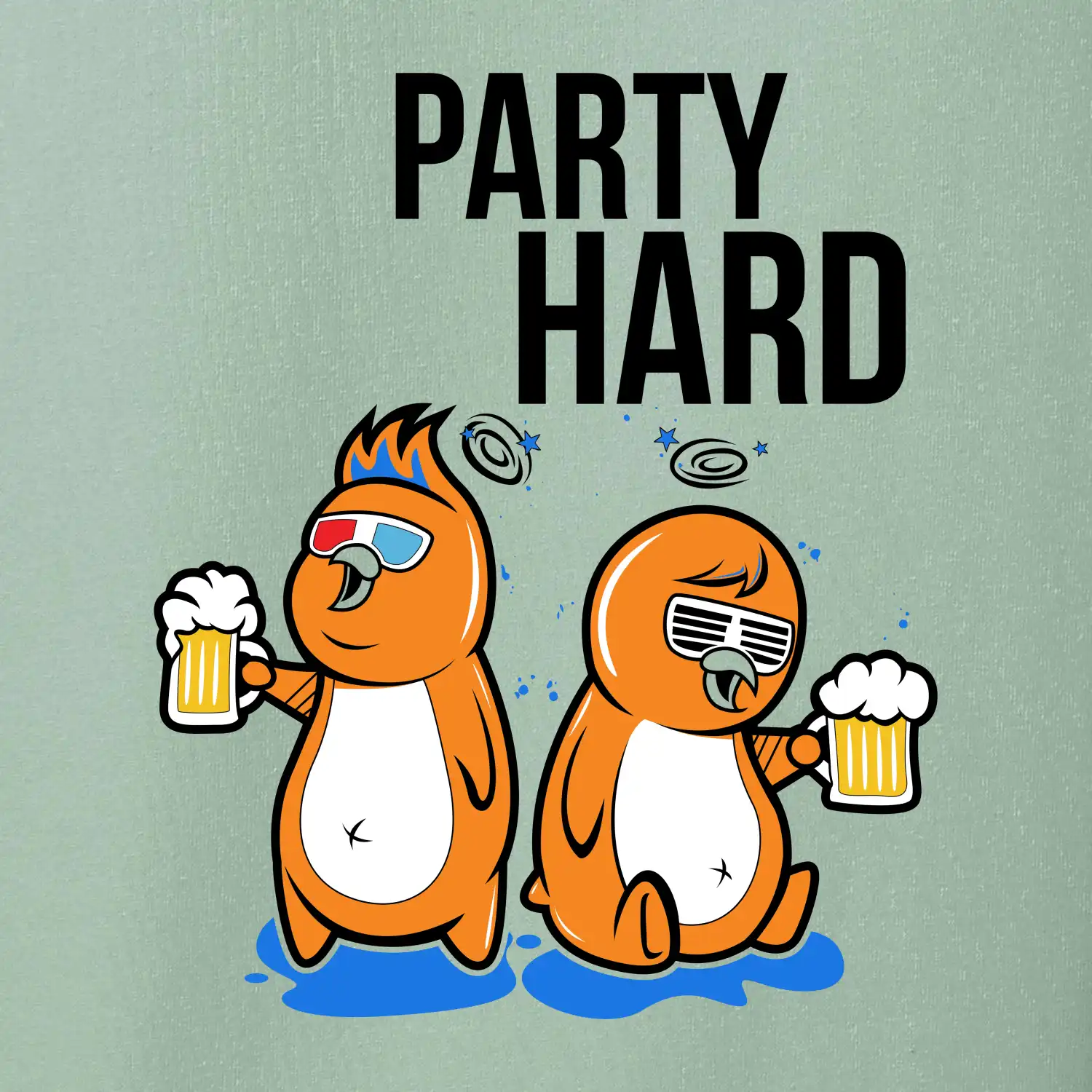 Party hard ptáci
