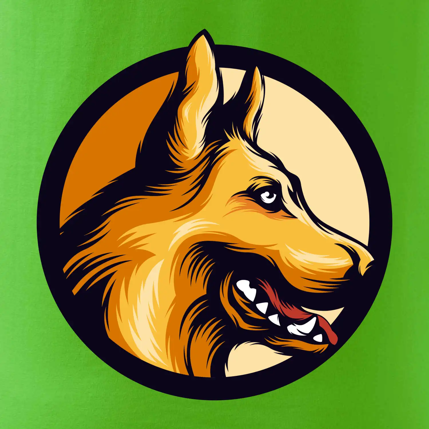 Německý ovčák - v kruhu