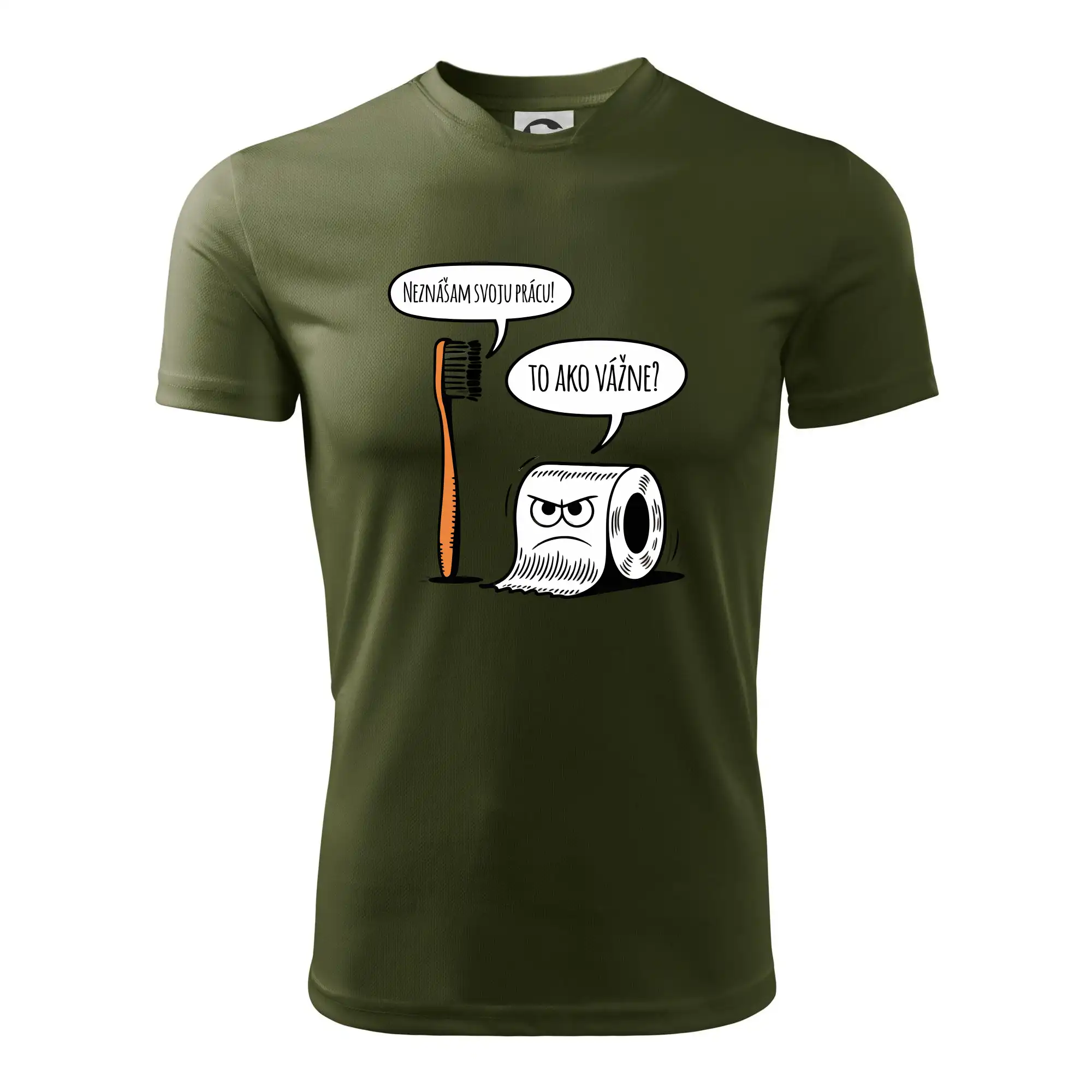 Grafické tričká - Neznášam svoju prácu - Pánske tričko Fantasy športové