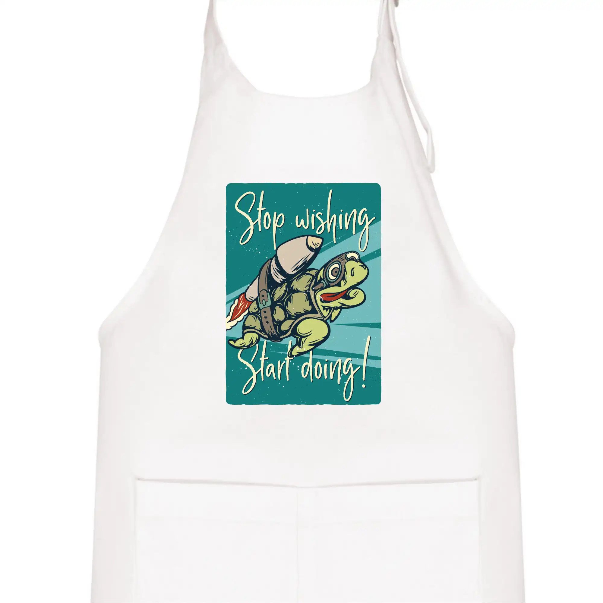 Stop wishing start doing želva