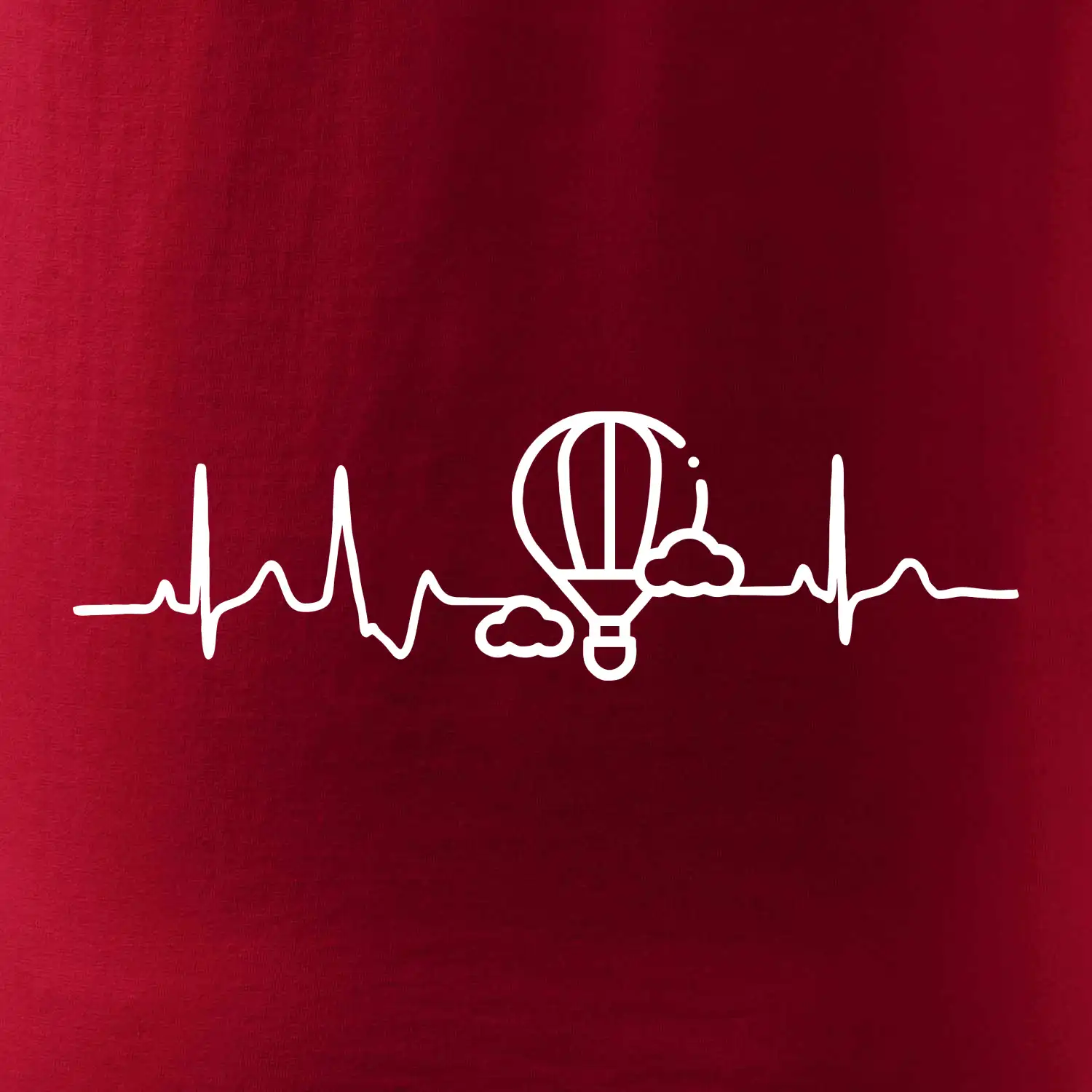 EKG létání balonem