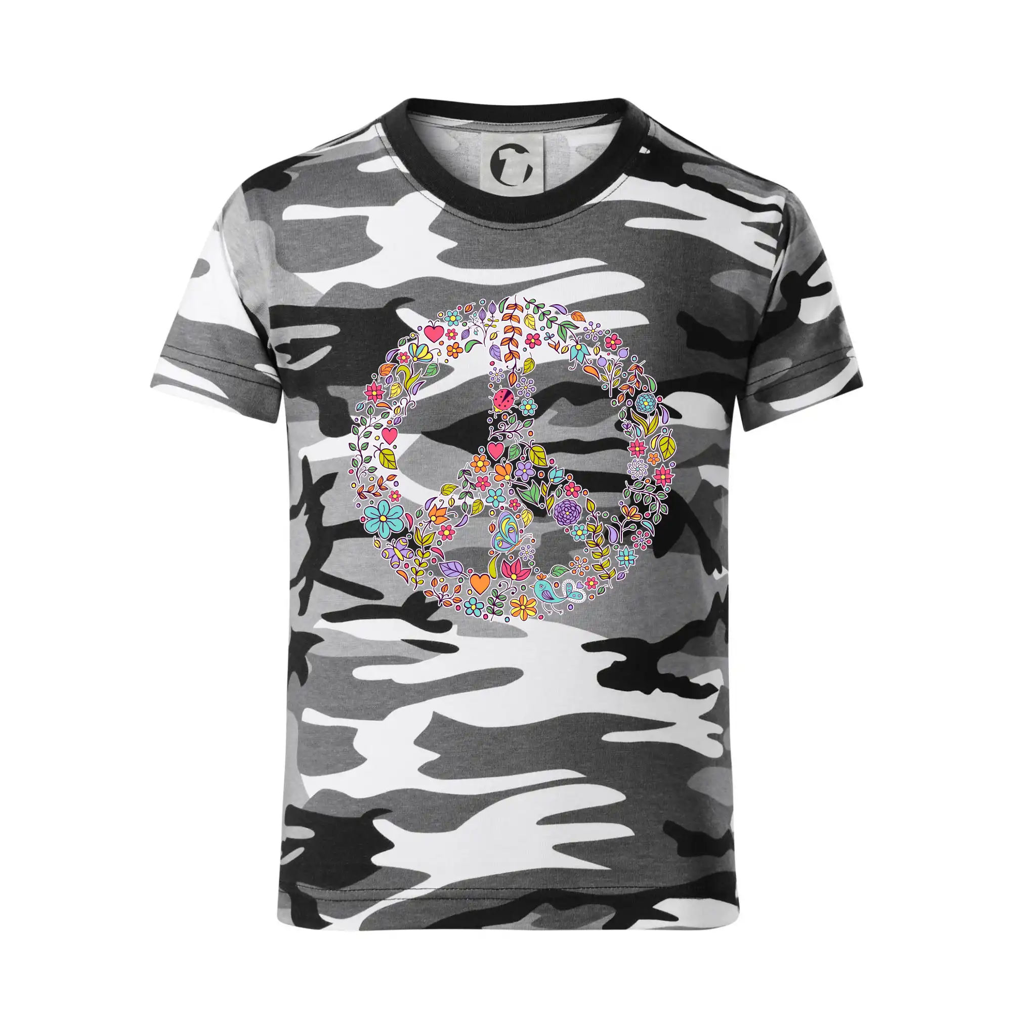 Peace symbol lístečky