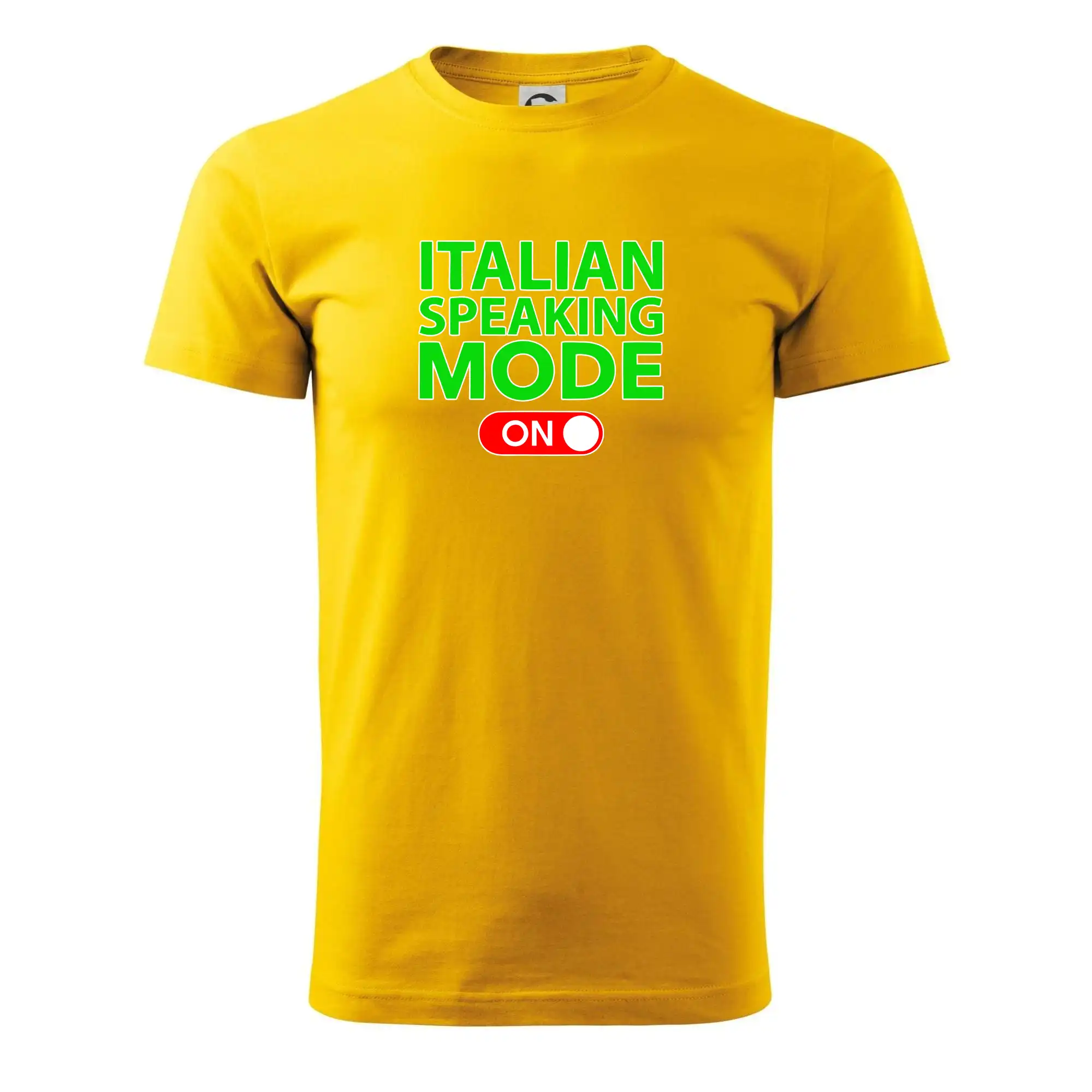 Italian speaking mode - ON