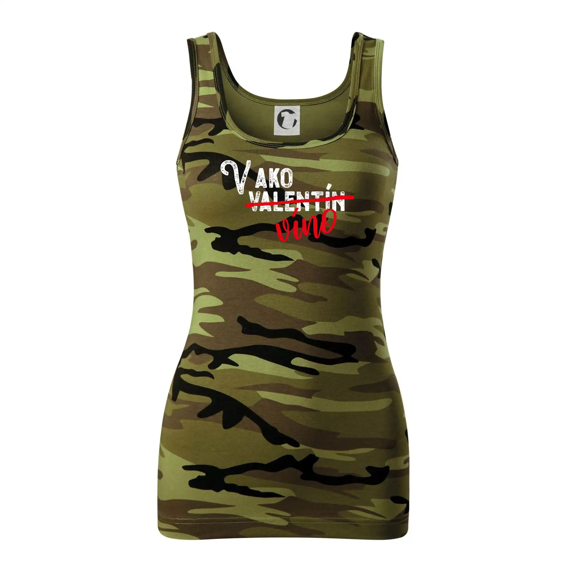 V ako Valentín víno