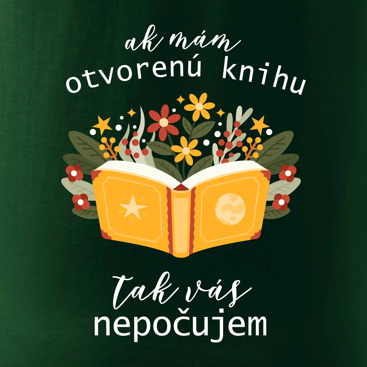 Ak mám otvorenú knihu, tak vás nepočujem SK