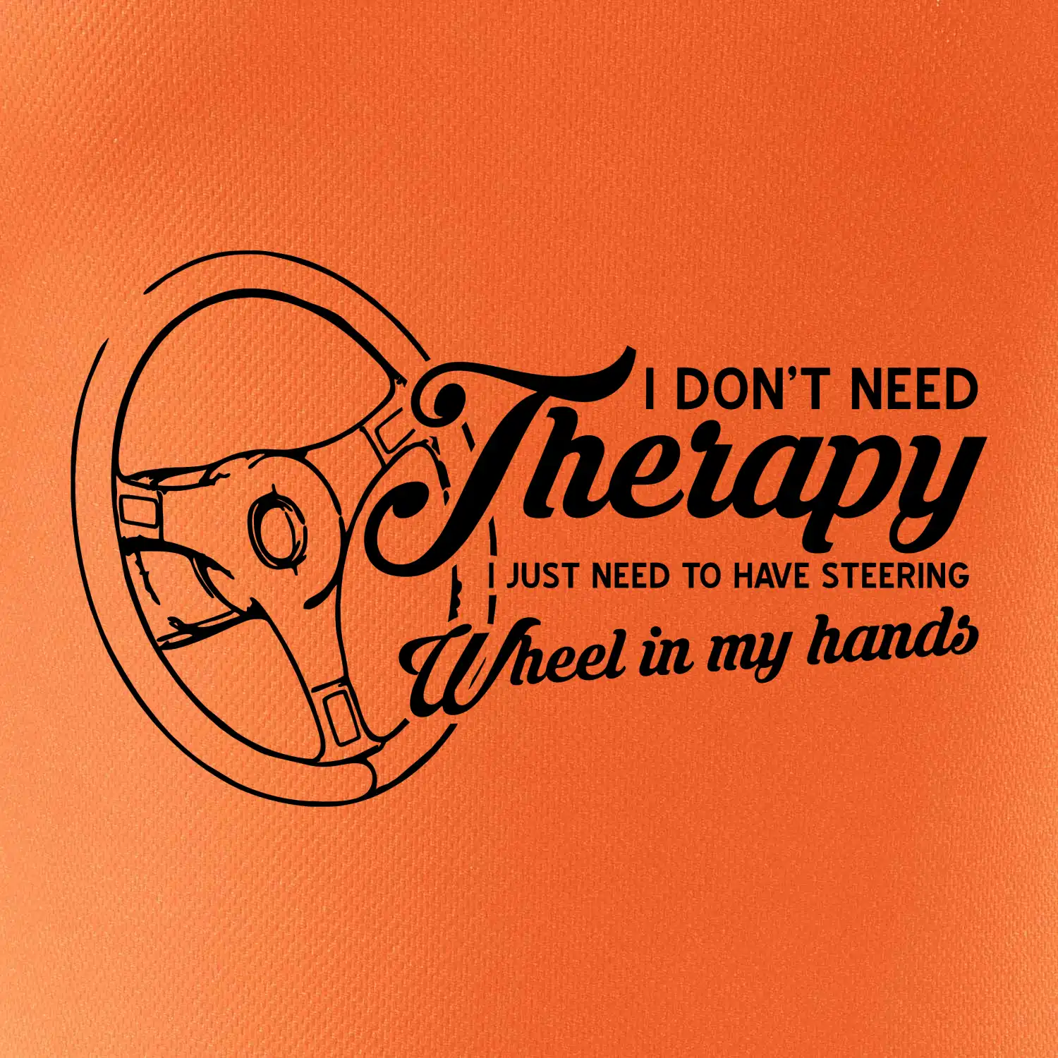 I don't need therapy wheel in my hands (vedle sebe)