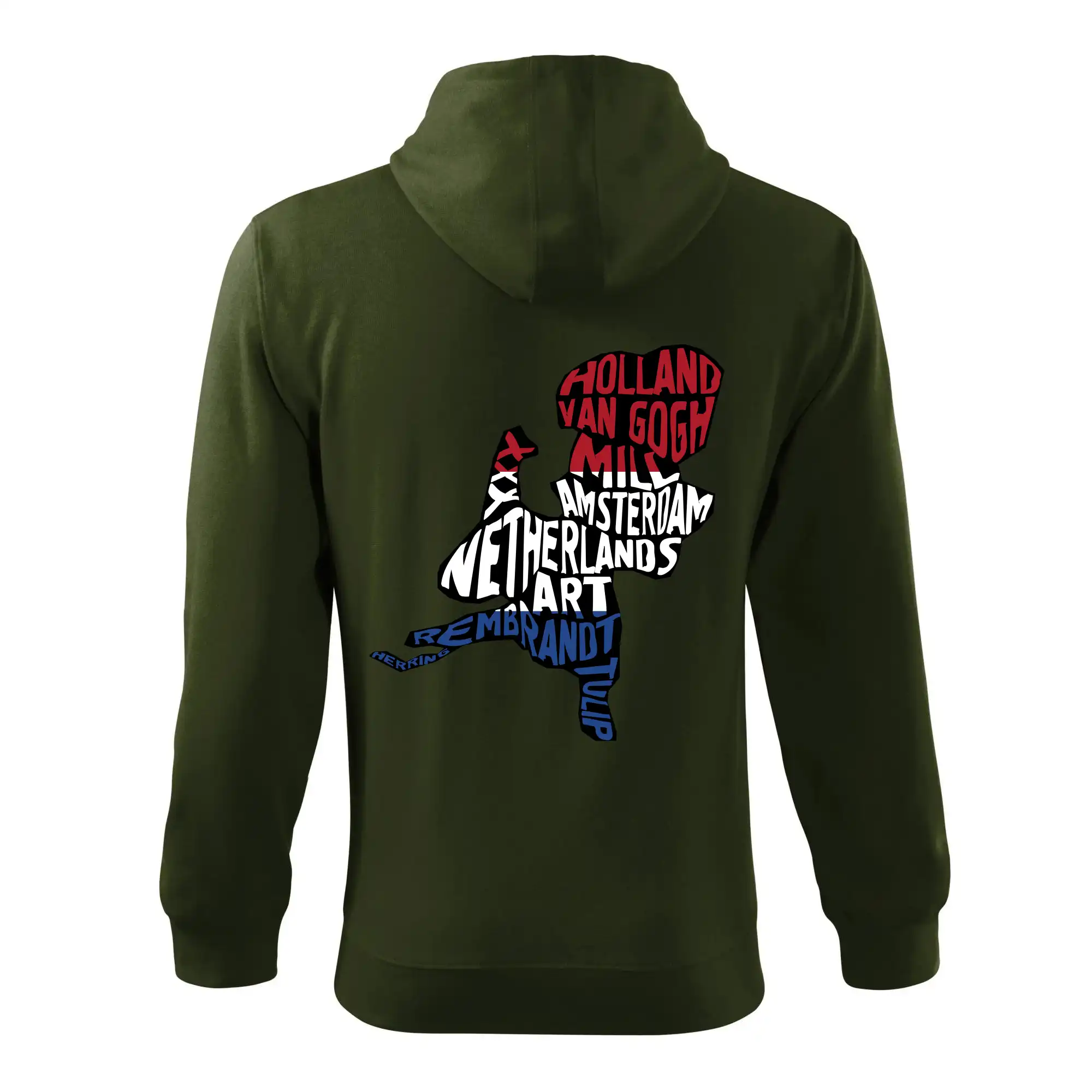 Mapy - názvy měst - Nizozemí