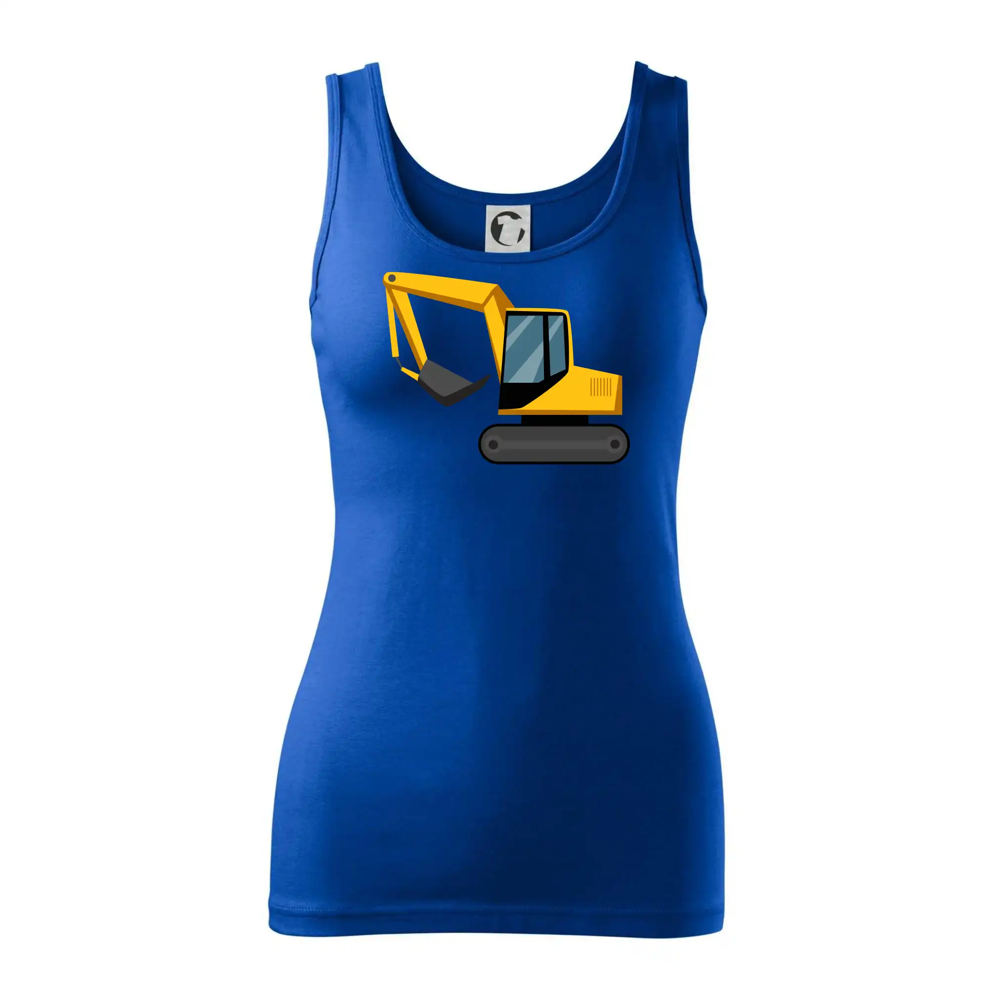 Bagr bez nápisu  z boku