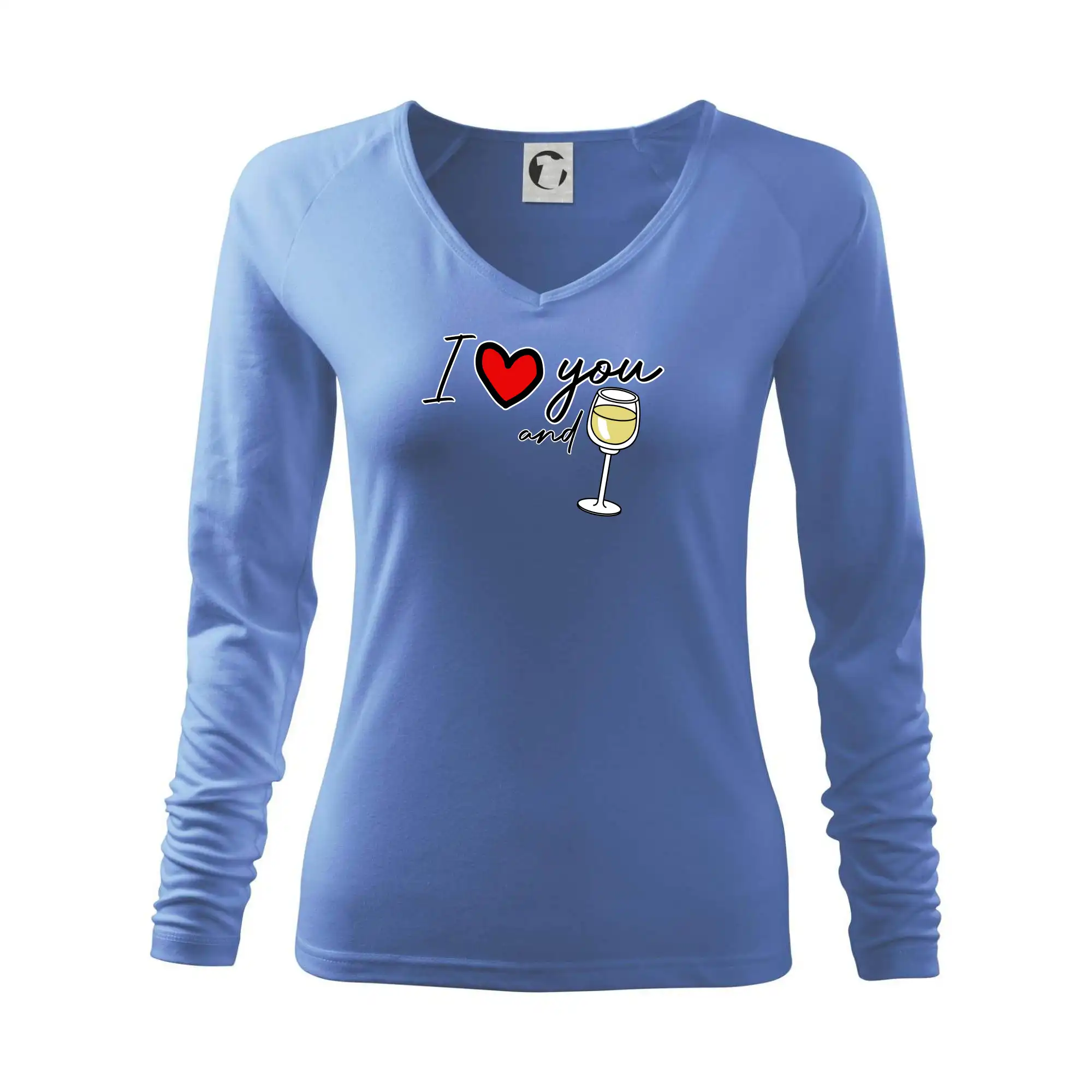 I love you and white wine