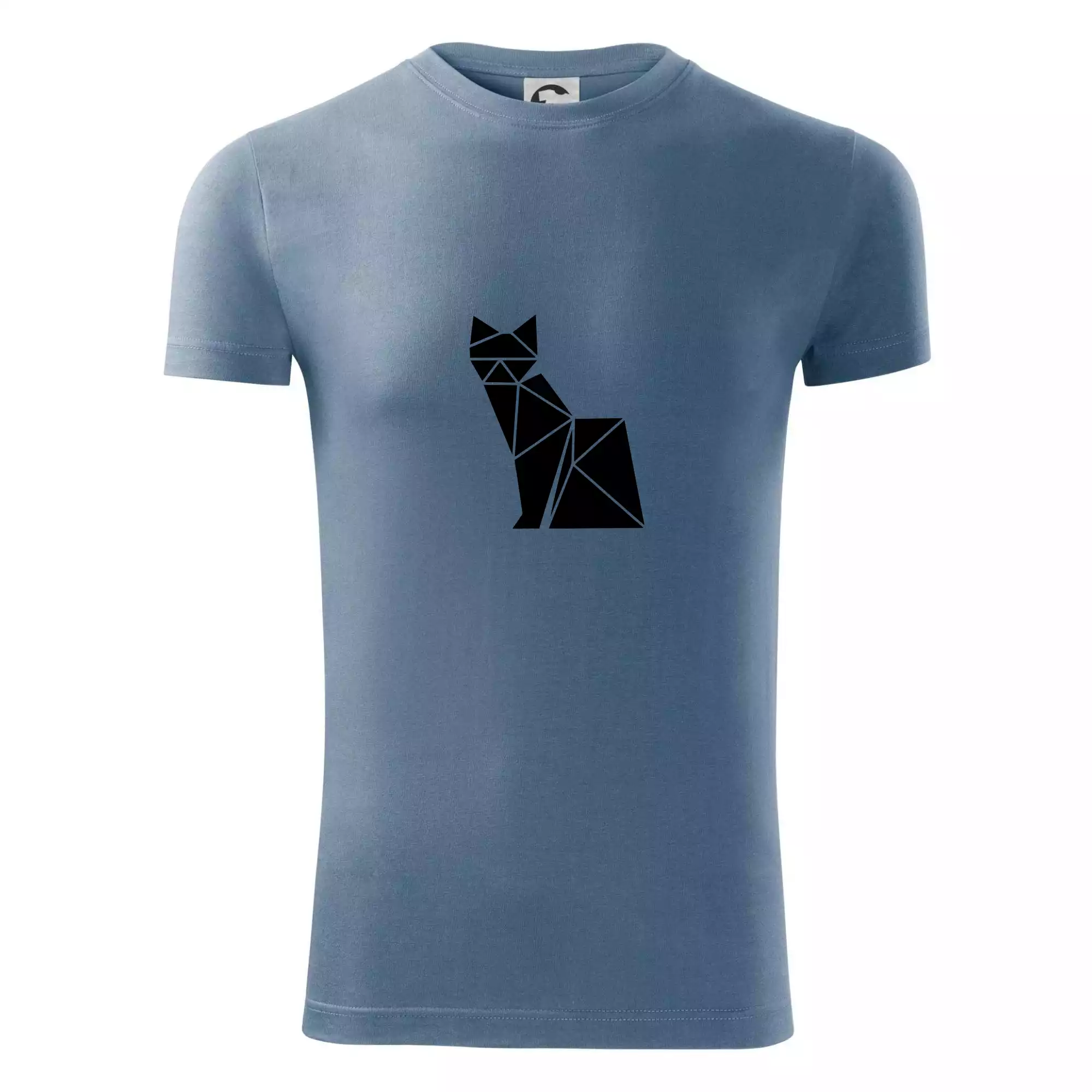 Origami kočka z boku