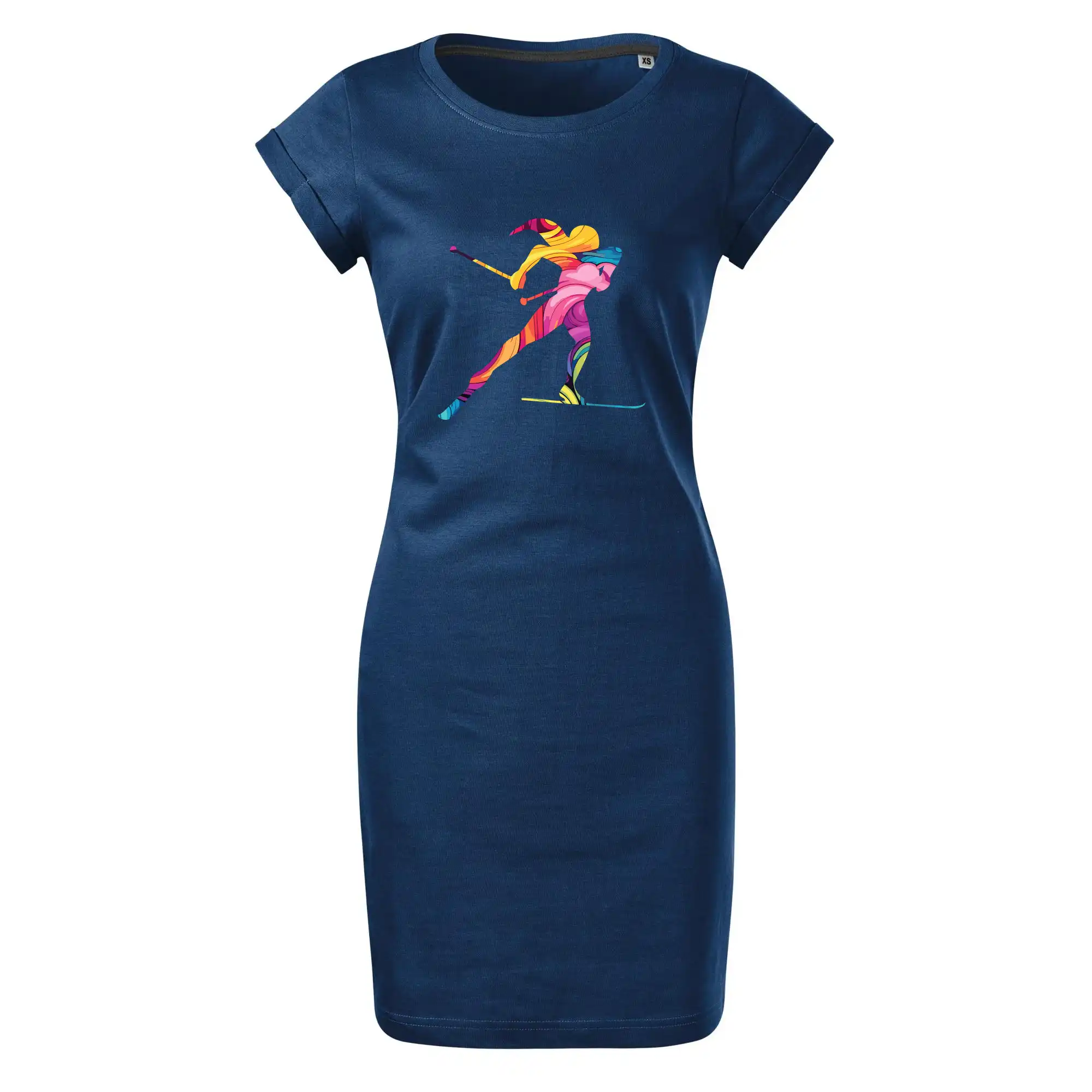 Barevná běžkařka