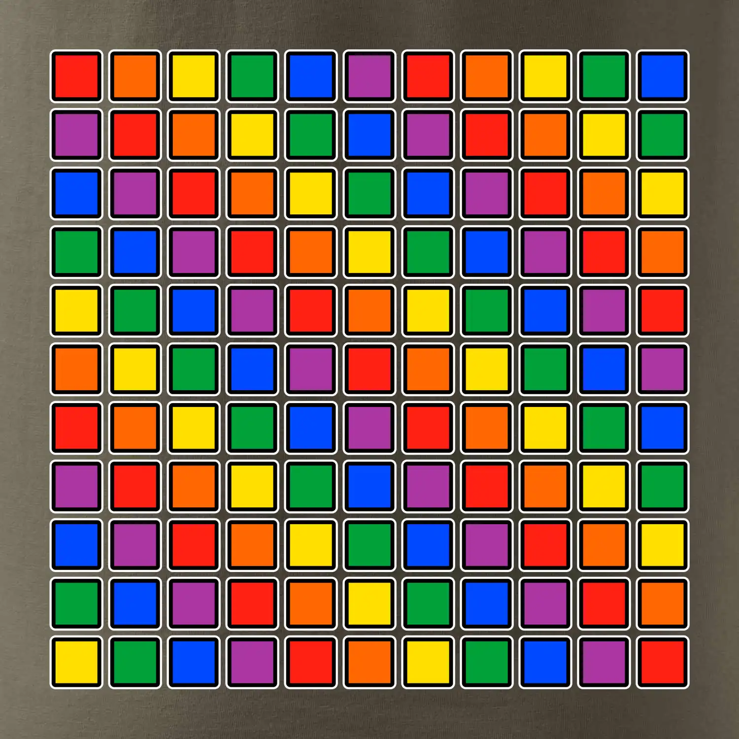 LGBT duhový čtverec