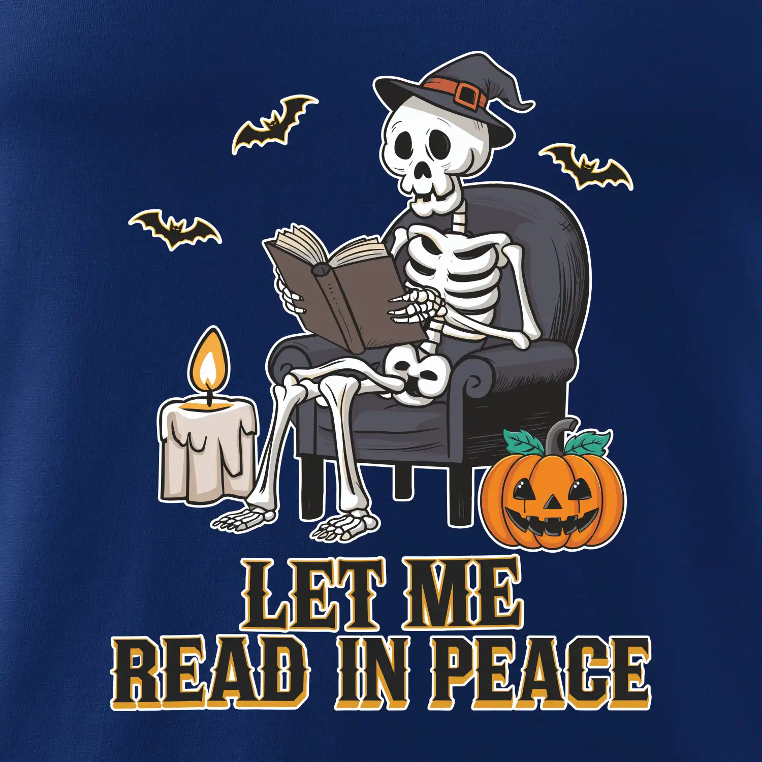 Let me read in peace