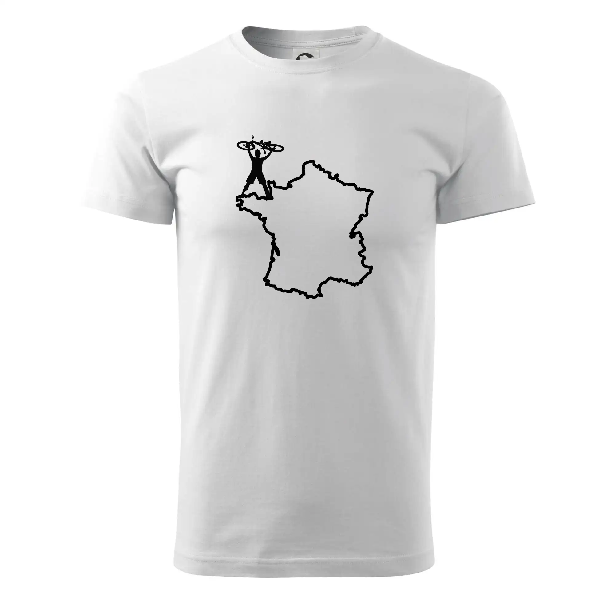 Cyklista nad Francií